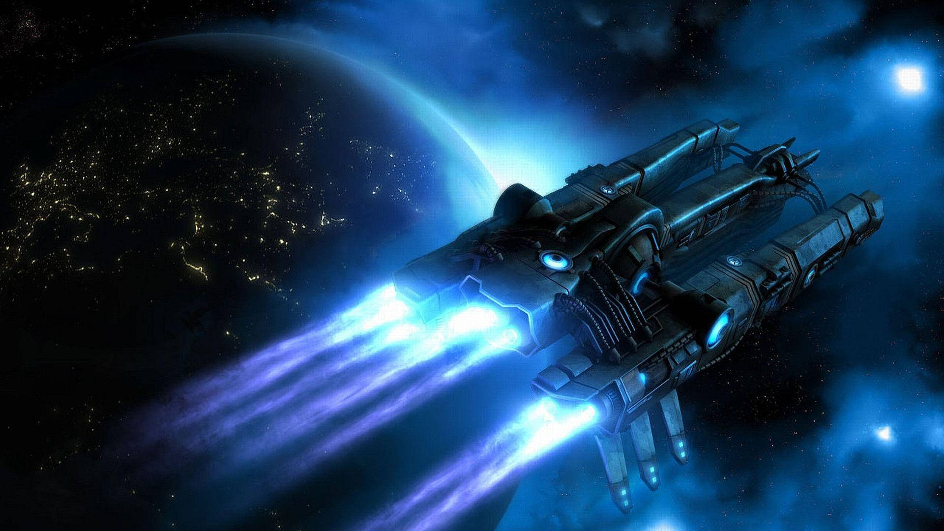 1920X1080 Spaceship Wallpaper and Background