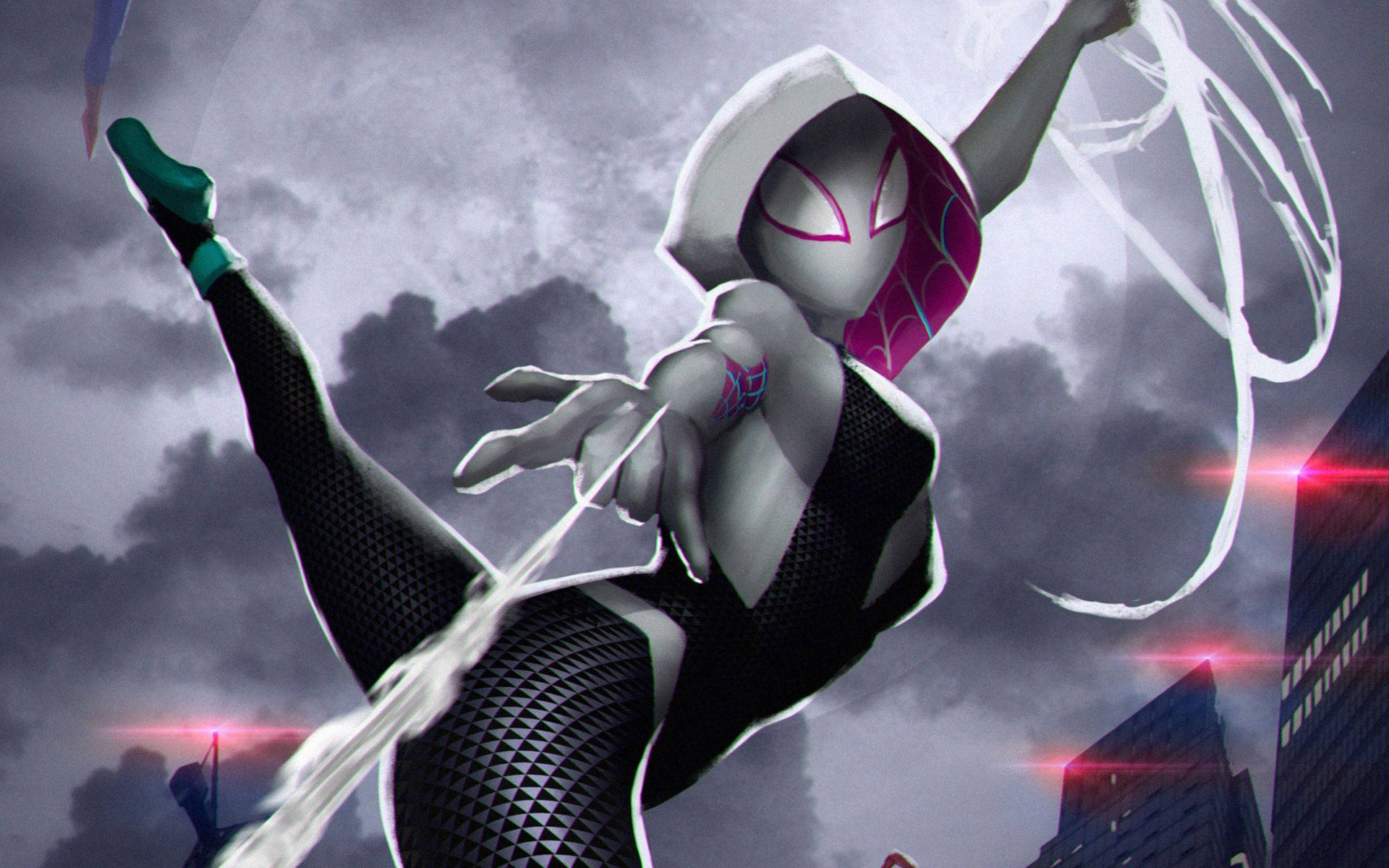 Spider Gwen 1920X1200 Wallpaper and Background Image