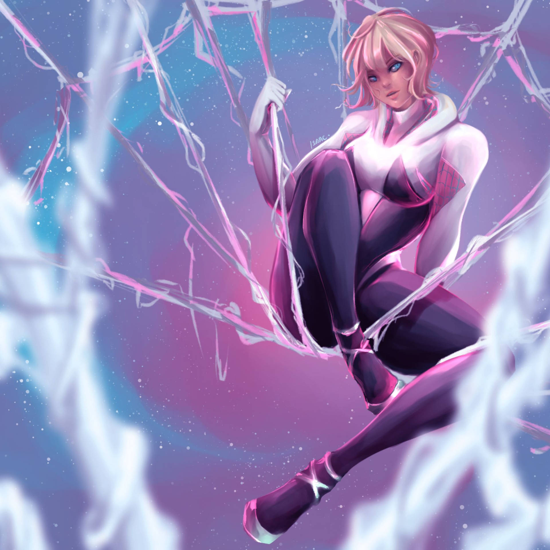 Spider Gwen 2048X2048 Wallpaper and Background Image