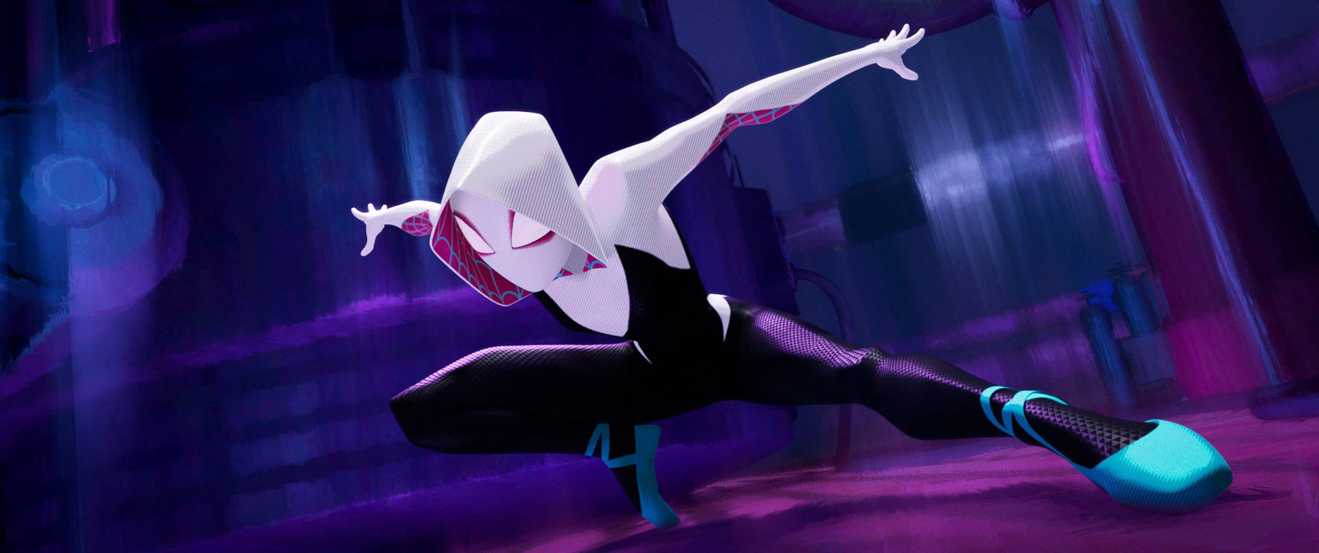 Spider Gwen 4200X1760 Wallpaper and Background Image