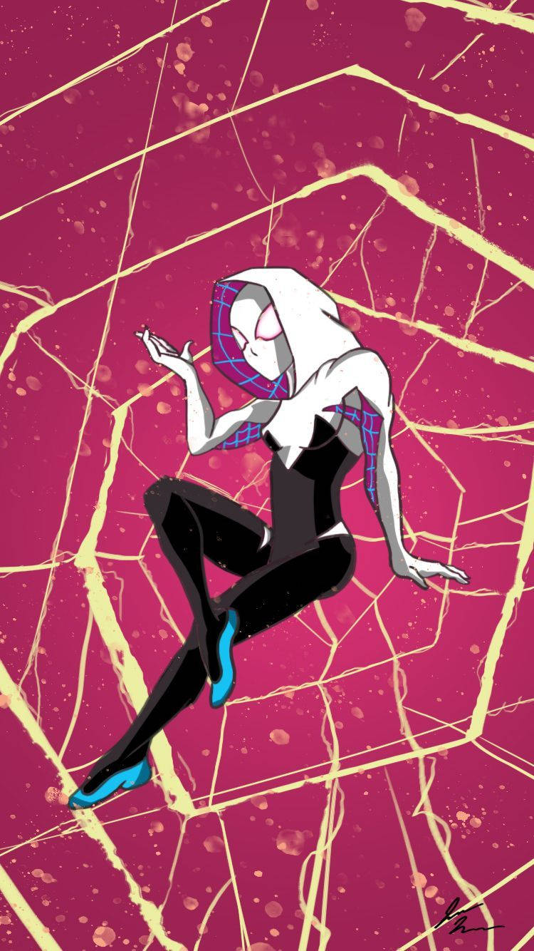 Spider Gwen 750X1334 Wallpaper and Background Image