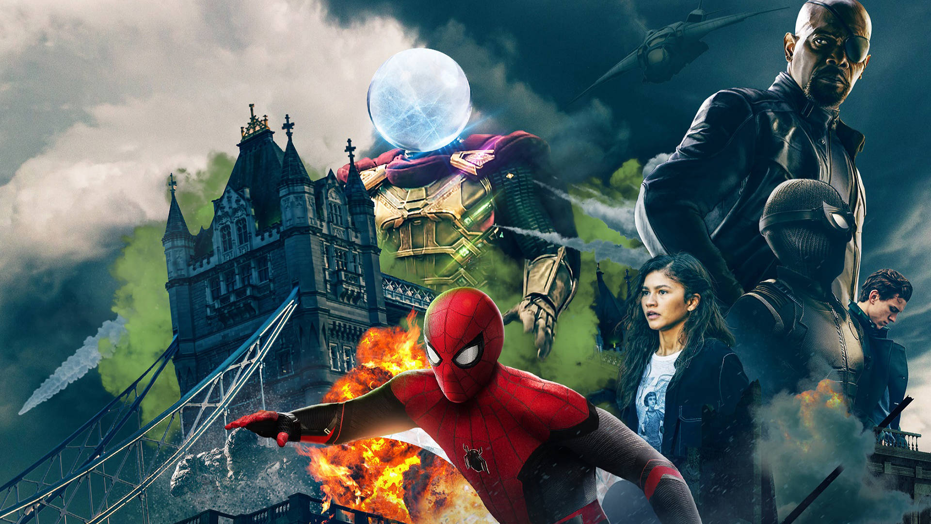 Spider Man Far From Home 3840X2160 Wallpaper and Background Image