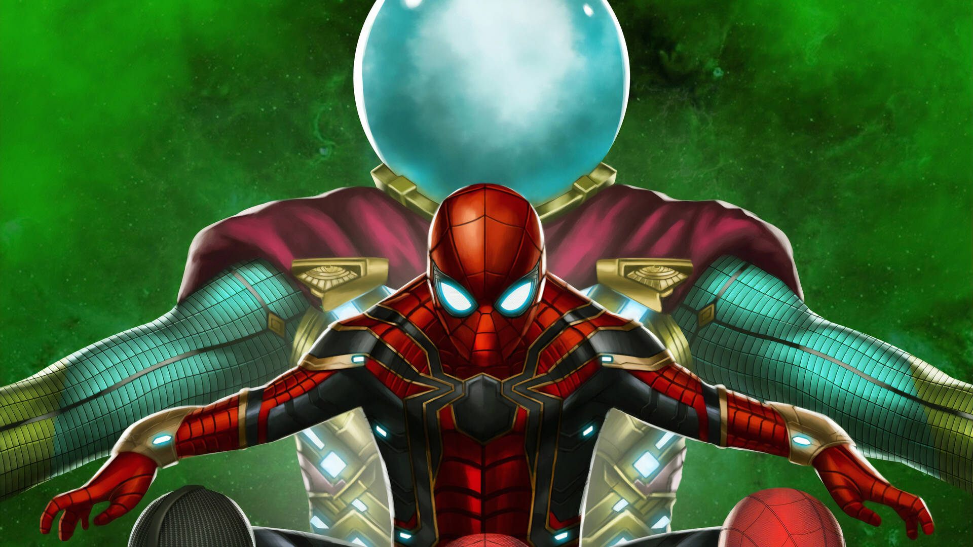 3840X2160 Spider Man Far From Home Wallpaper and Background