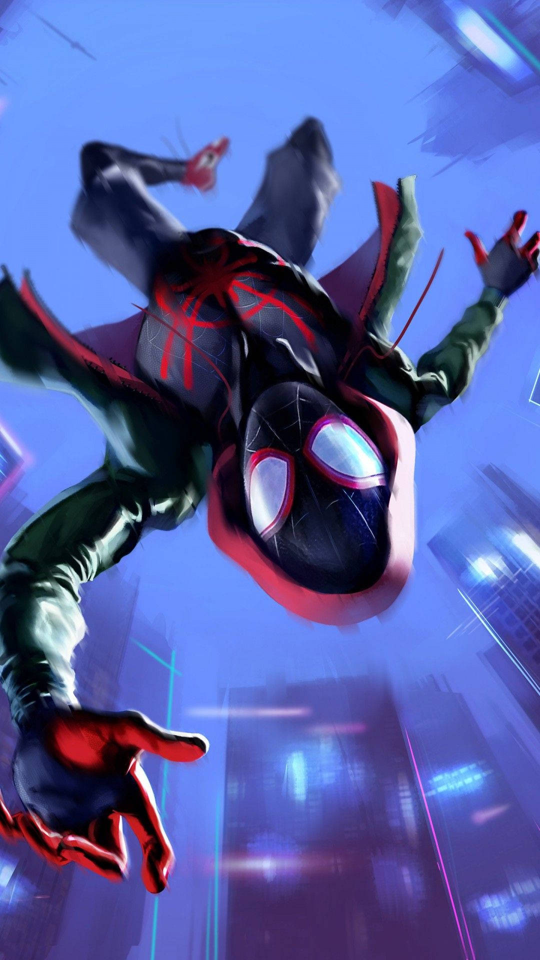 1080X1920 Spider Man Into The Spider Verse Wallpaper and Background
