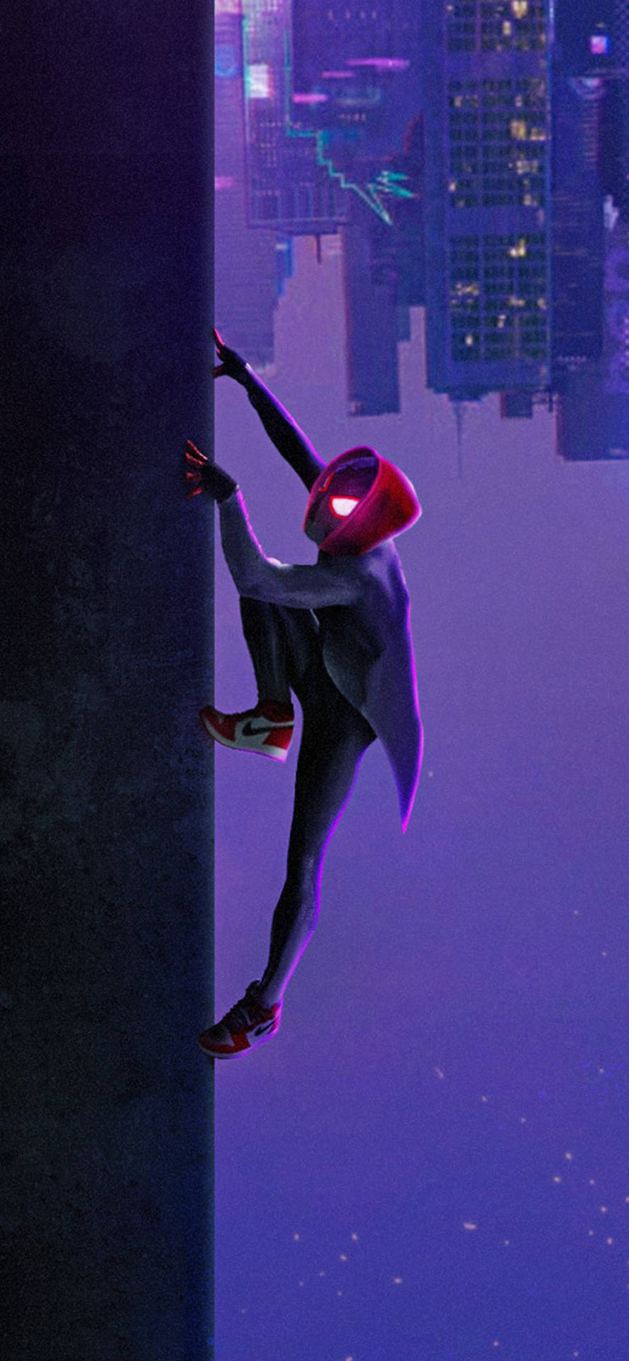 Spider Man Into The Spider Verse 1242X2688 Wallpaper and Background Image