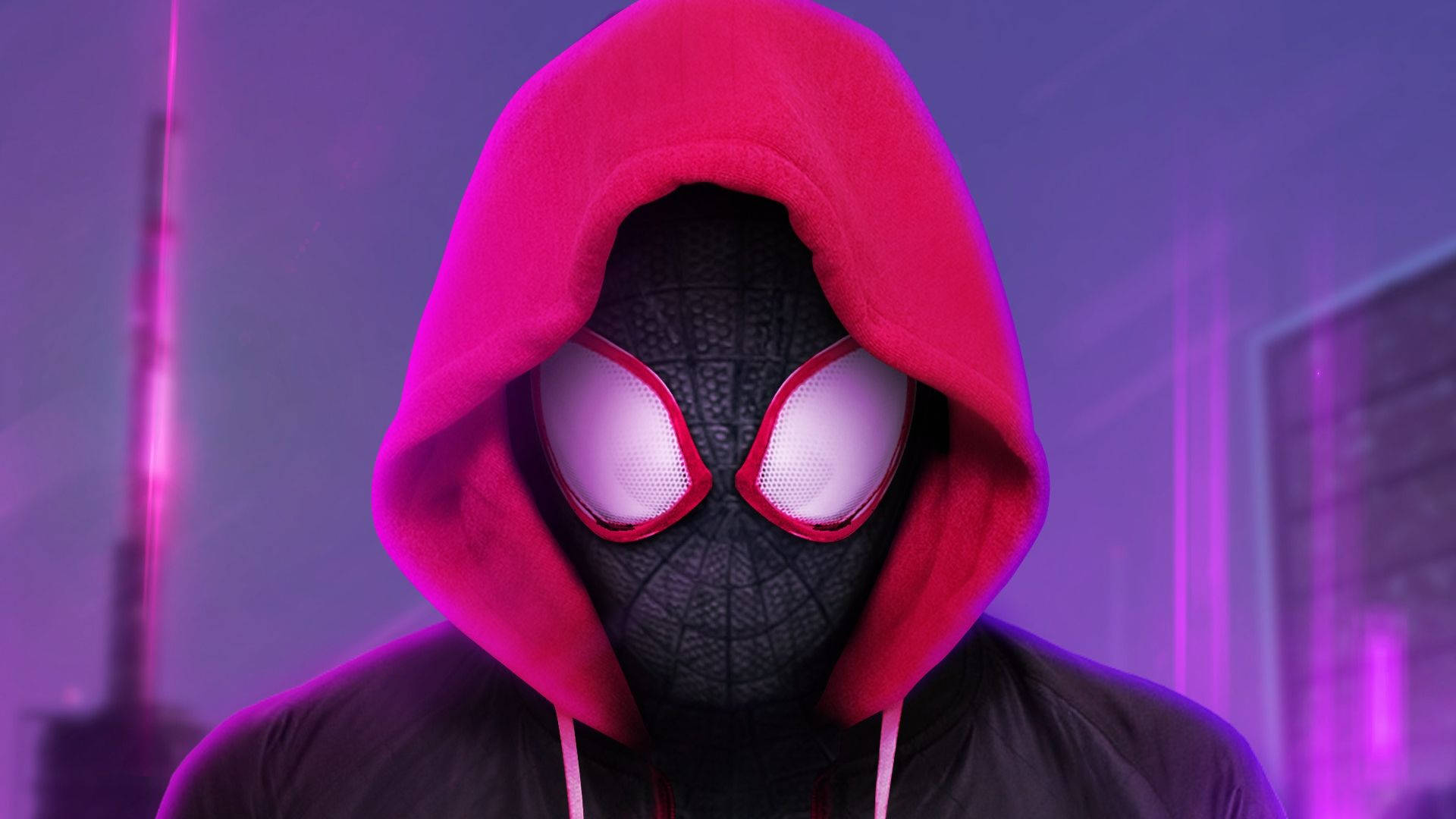 Spider Man Into The Spider Verse 1920X1080 Wallpaper and Background Image