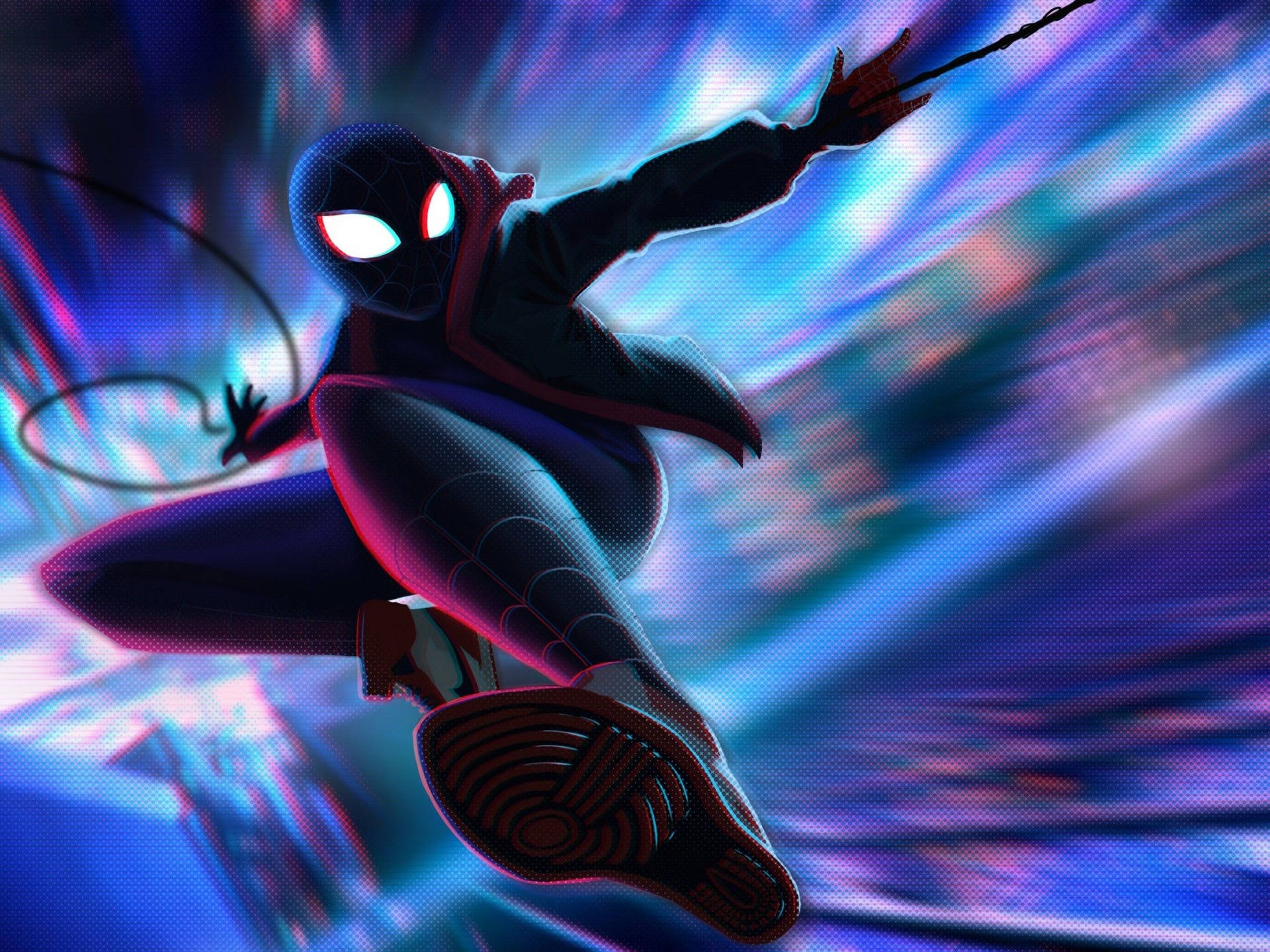 Spider Man Into The Spider Verse 2048X1536 Wallpaper and Background Image
