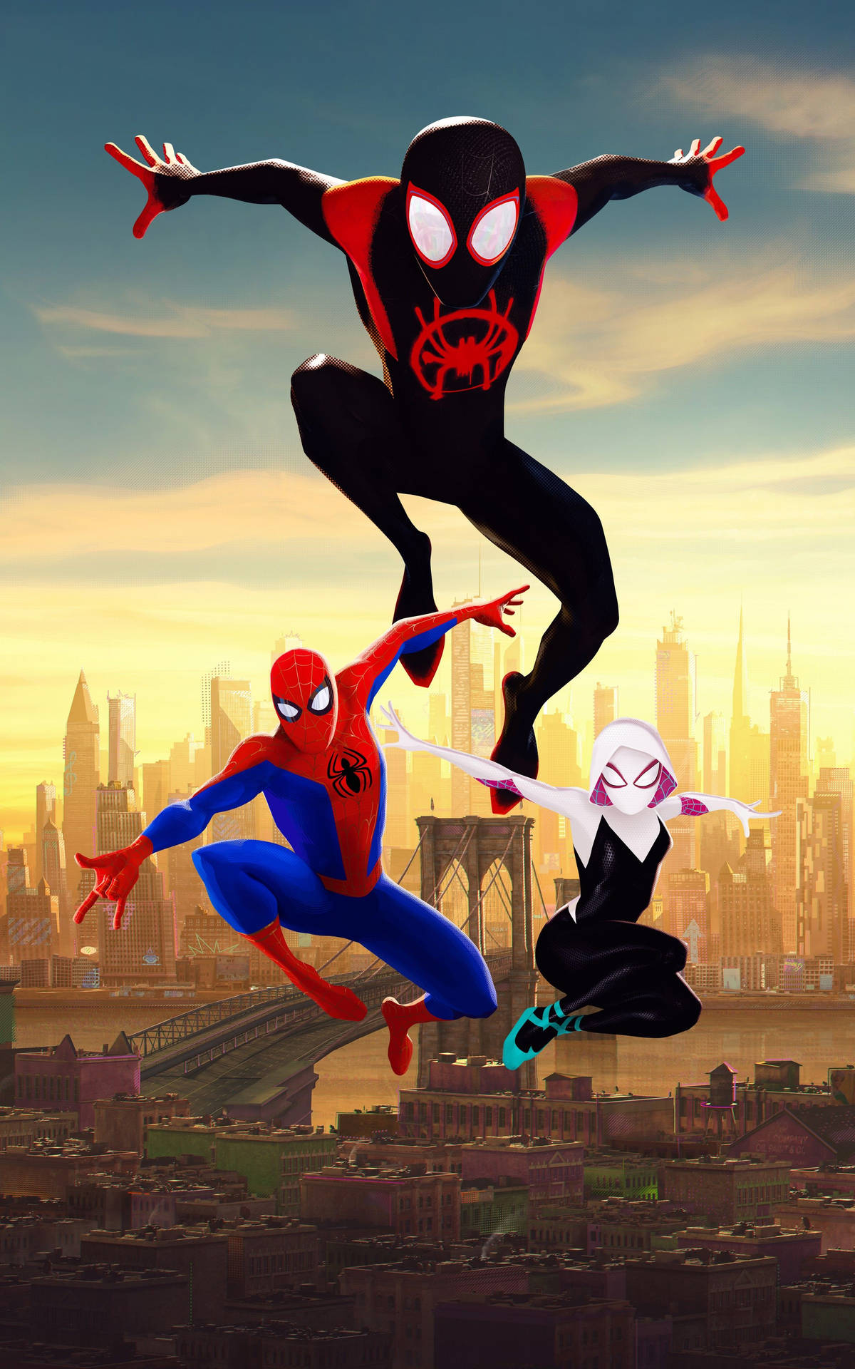 2500X4000 Spider Man Into The Spider Verse Wallpaper and Background