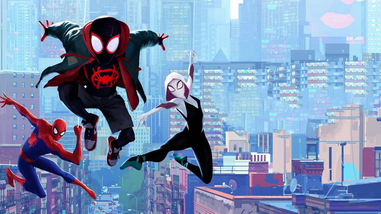 1280X720 Spider Verse Wallpaper and Background