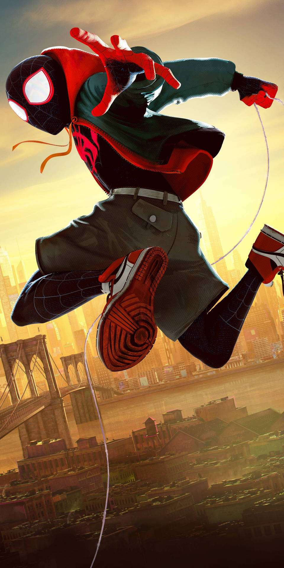 1440X2880 Spider Verse Wallpaper and Background