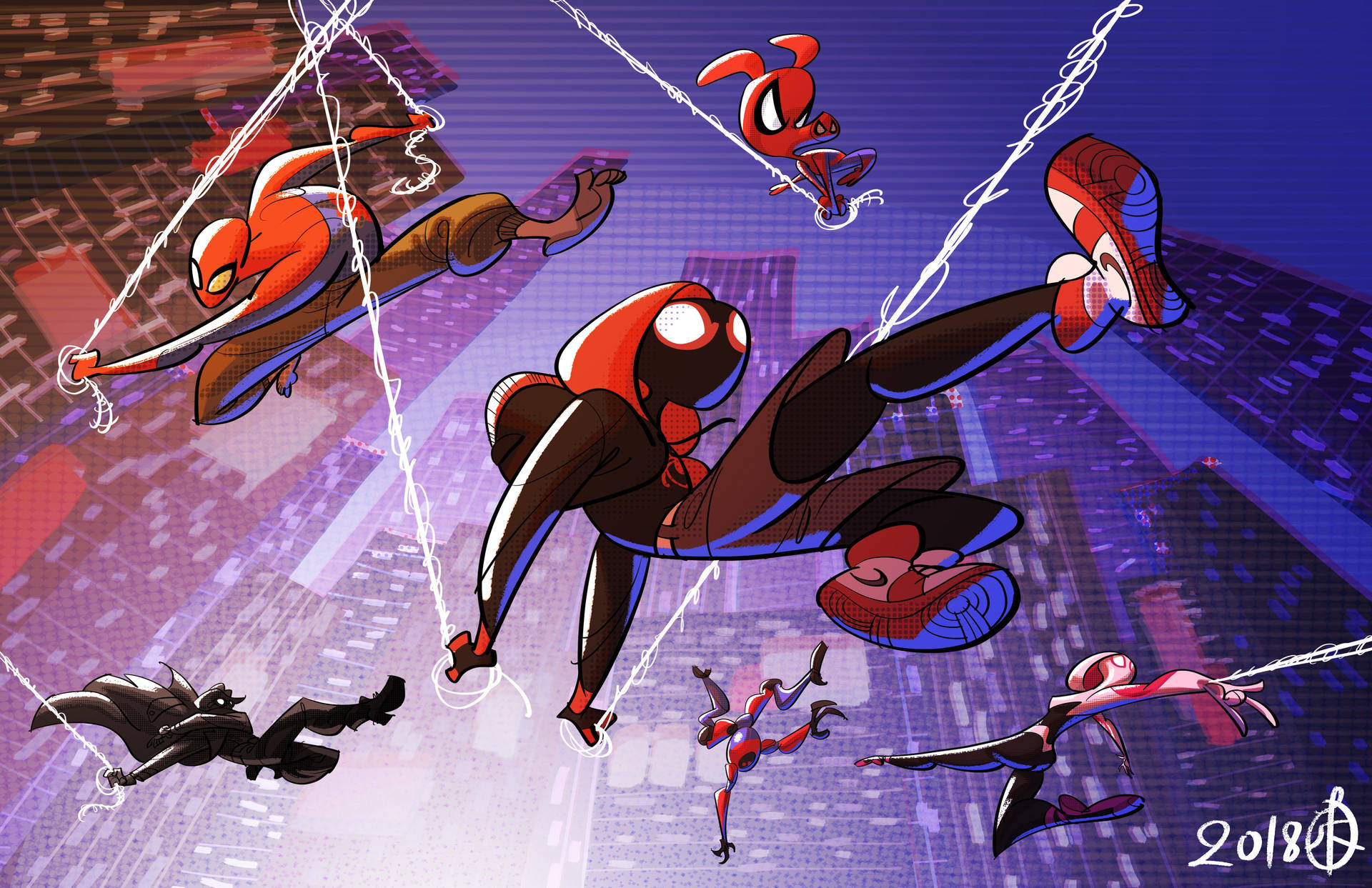 3840X2485 Spider Verse Wallpaper and Background