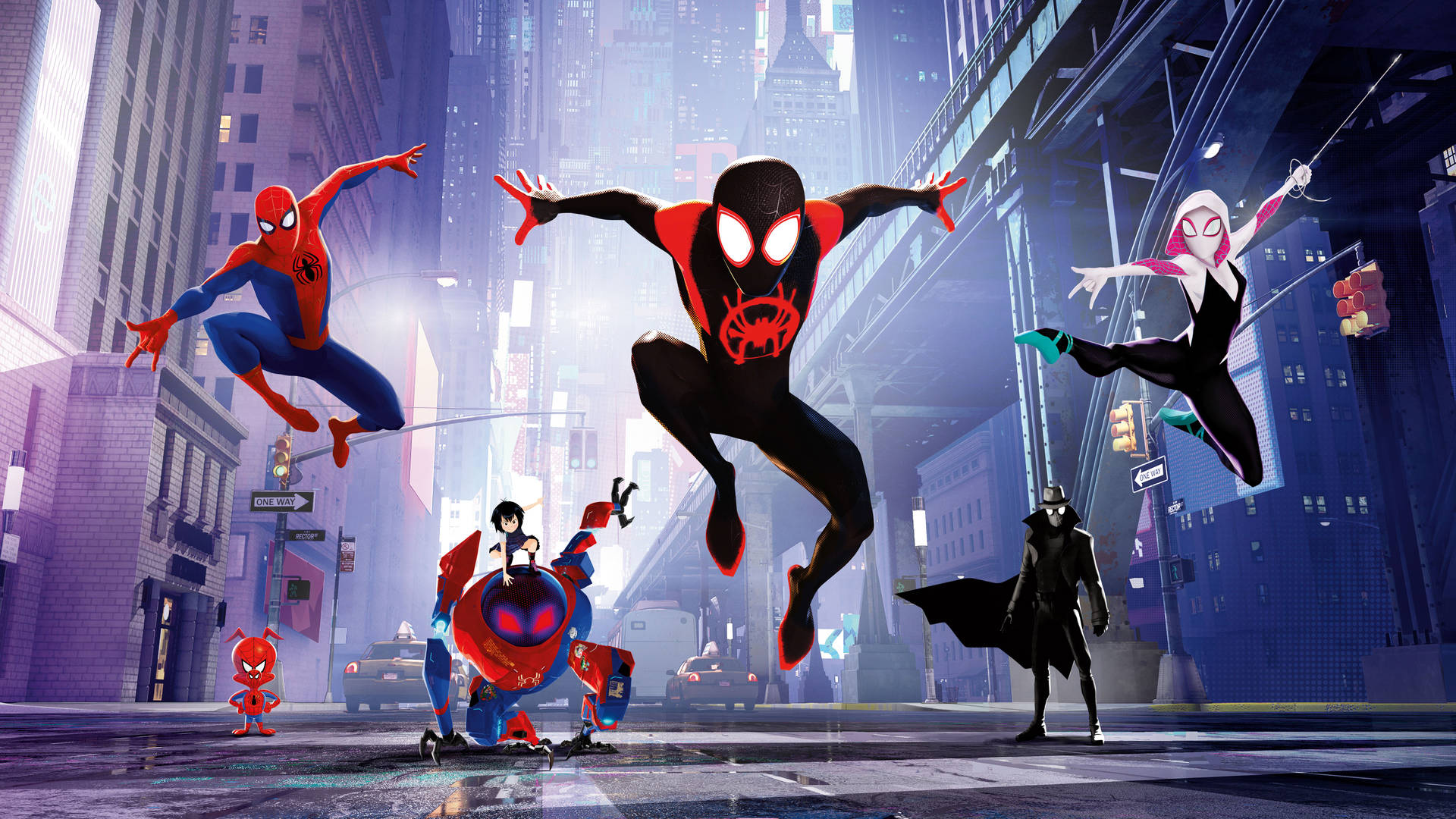 7680X4320 Spider Verse Wallpaper and Background