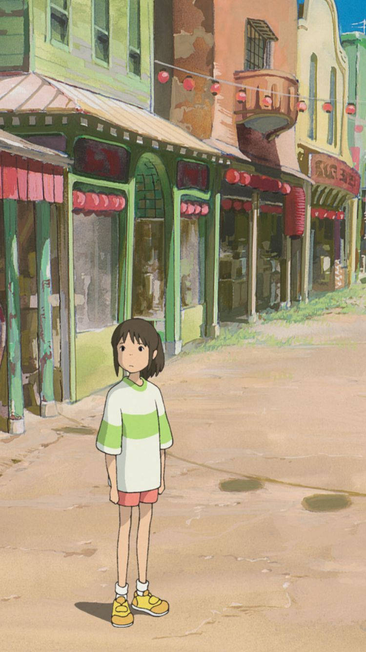 750X1334 Spirited Away Wallpaper and Background