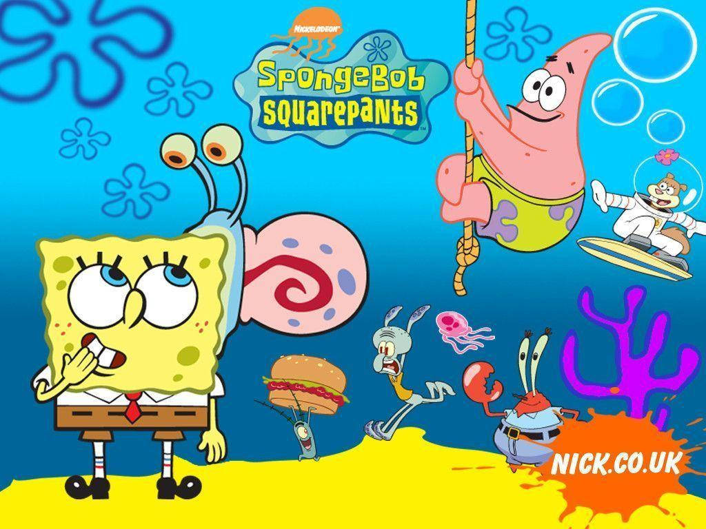 Spongebob 1024X768 Wallpaper and Background Image