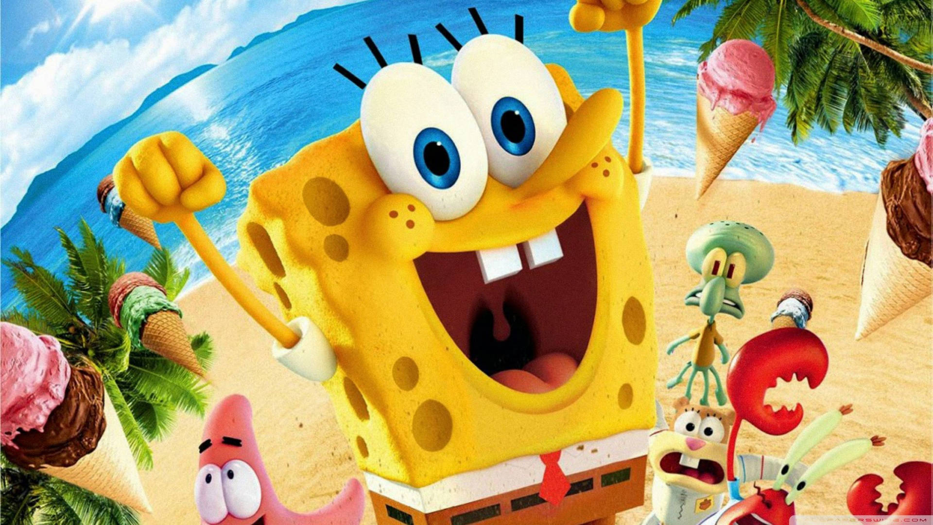 Spongebob 2560X1440 Wallpaper and Background Image
