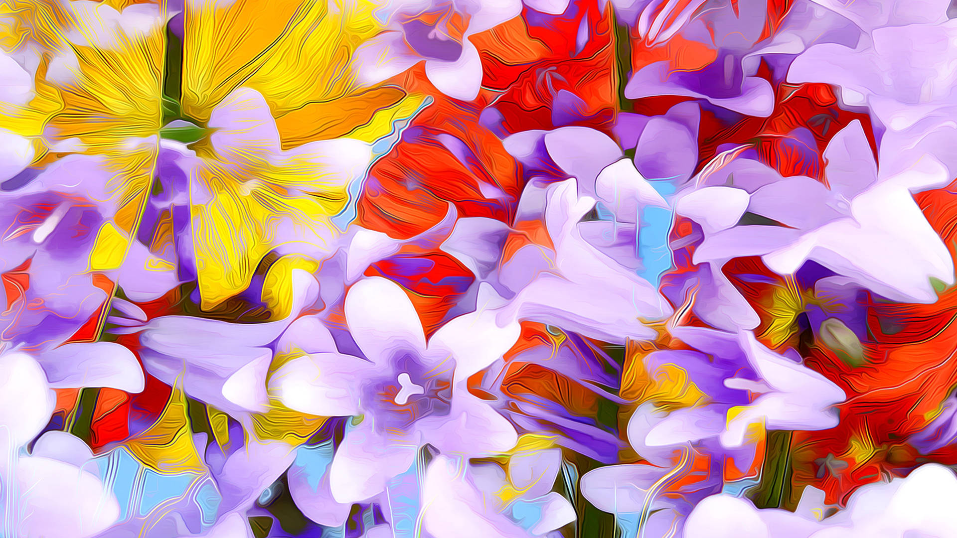 3840X2160 Spring Flowers Wallpaper and Background