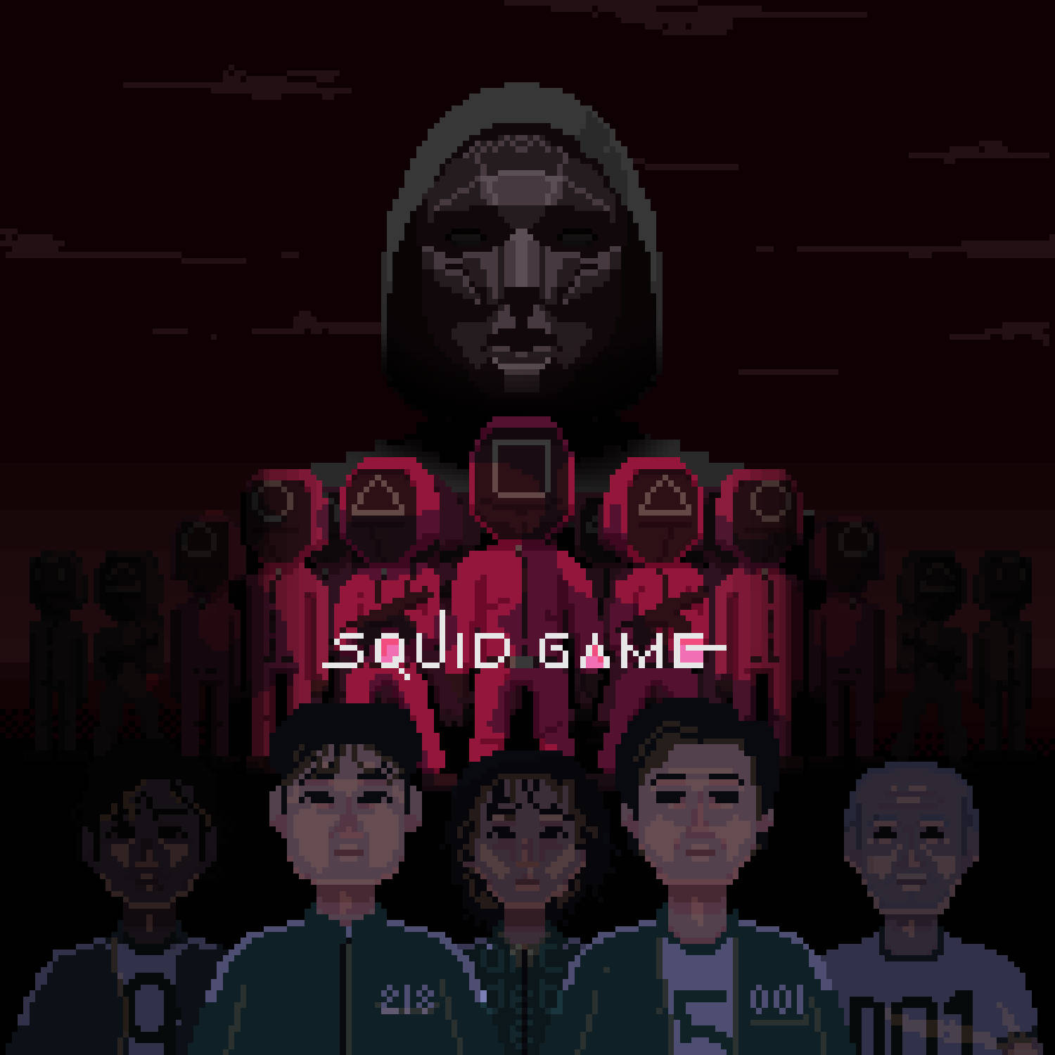 1500X1500 Squid Game Wallpaper and Background