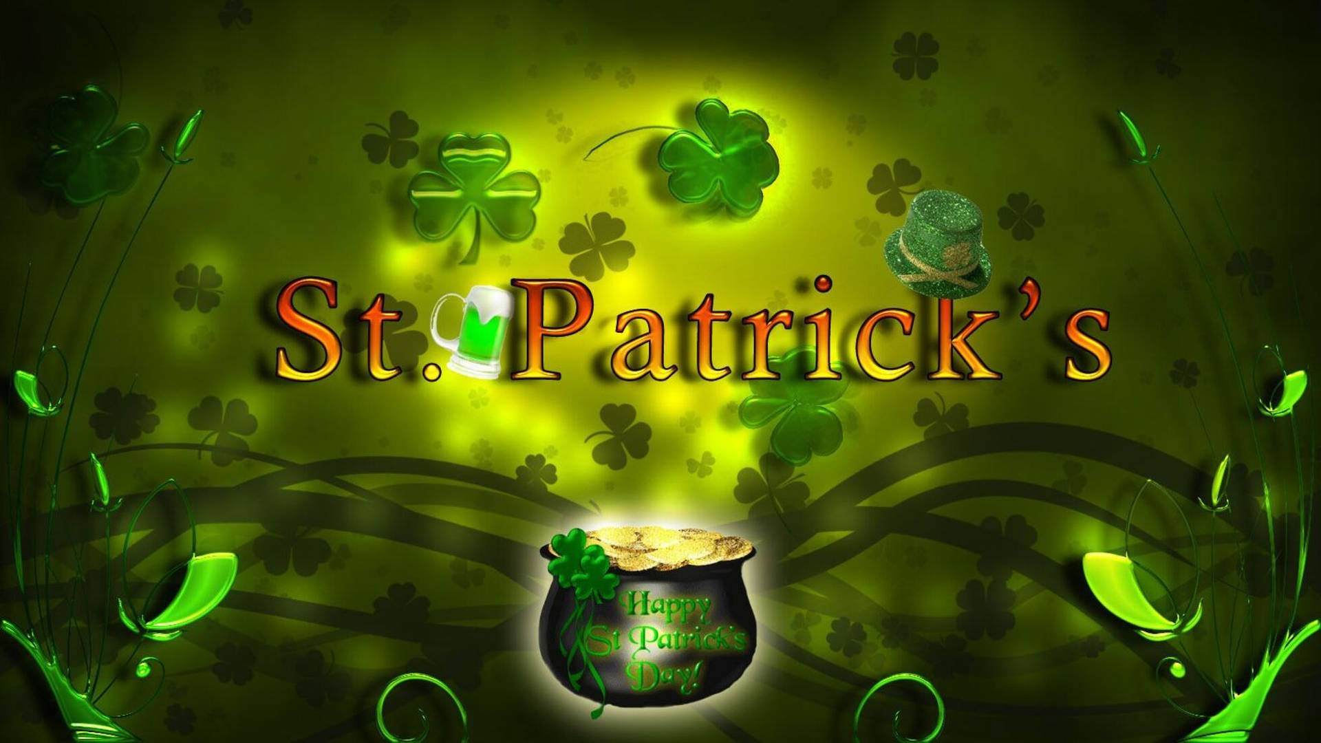 St Patrick's Day 1956X1100 Wallpaper and Background Image