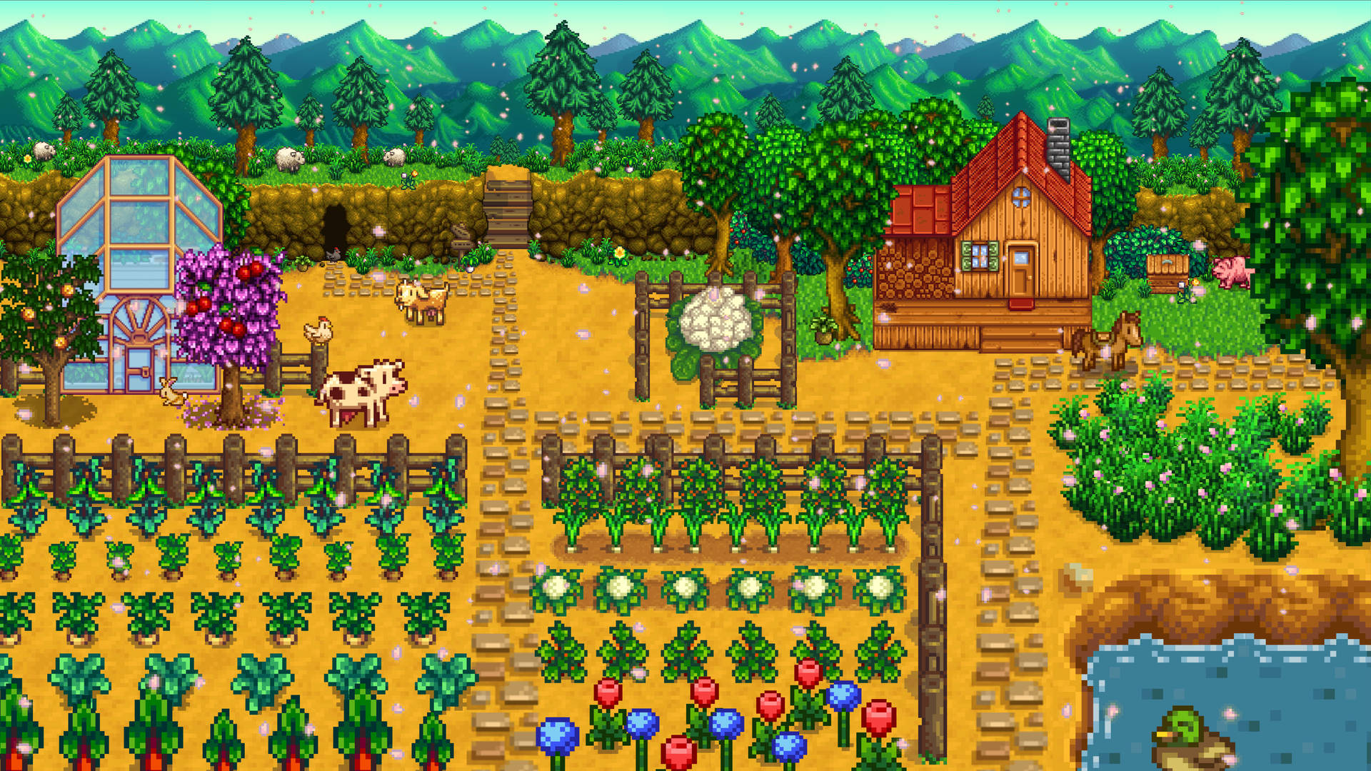 8000X4500 Stardew Valley Wallpaper and Background