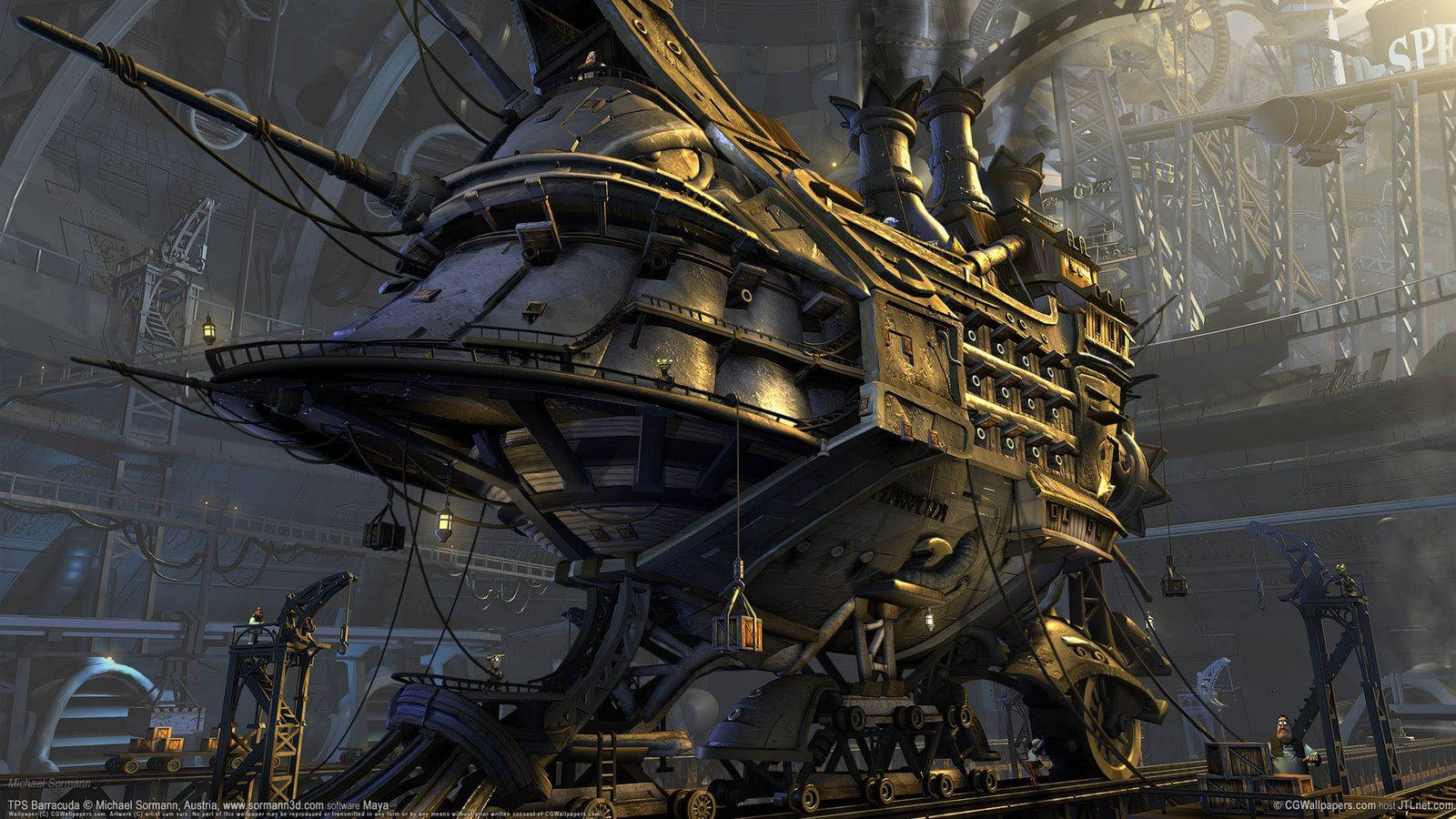 1600X900 Steampunk Wallpaper and Background