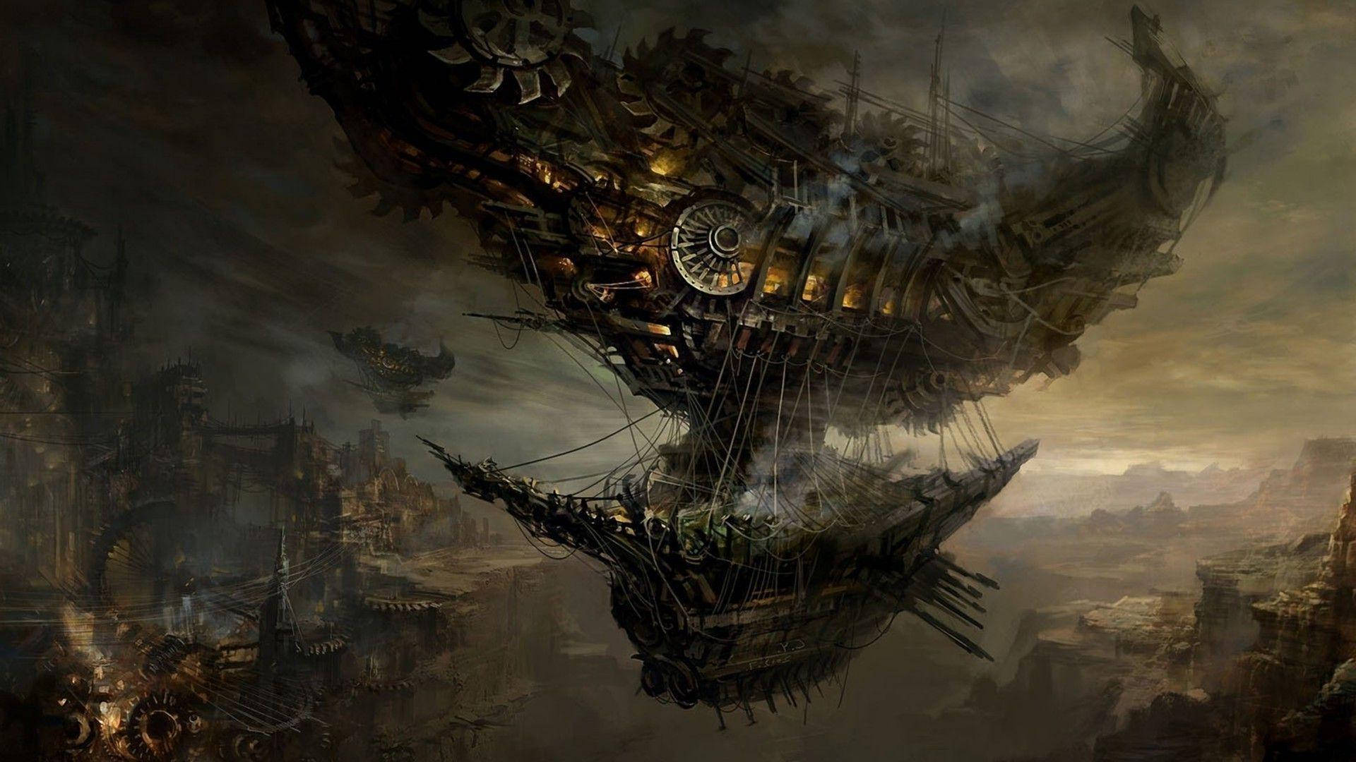 1920X1080 Steampunk Wallpaper and Background