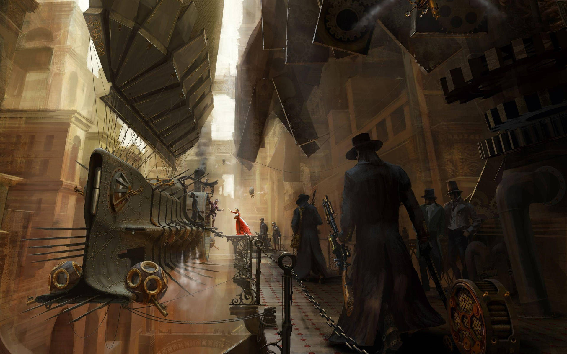 Steampunk 2560X1600 Wallpaper and Background Image