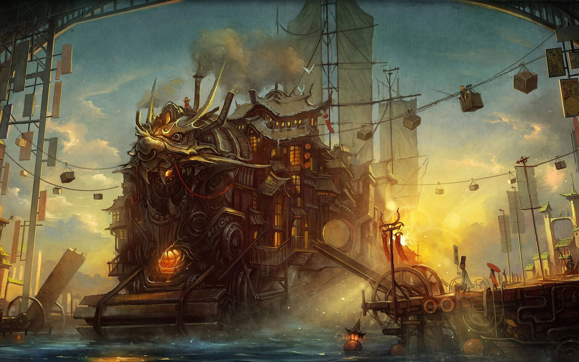 2560X1600 Steampunk Wallpaper and Background