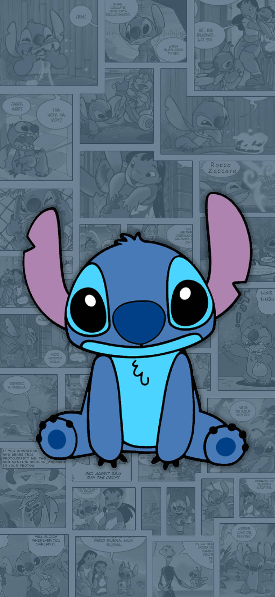 Stitch 1301X2820 Wallpaper and Background Image