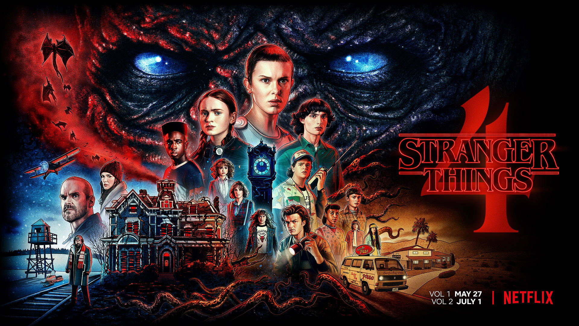 1920X1080 Stranger Things 4 Wallpaper and Background
