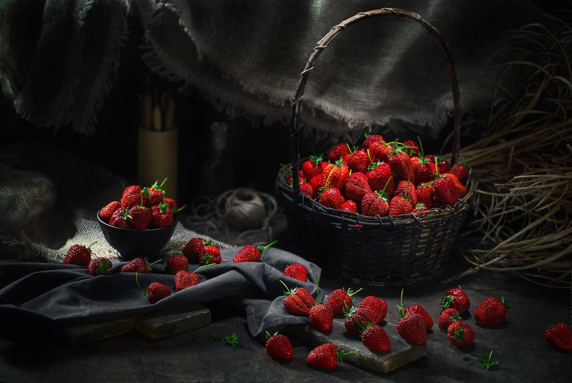 1958X1312 Strawberry Wallpaper and Background