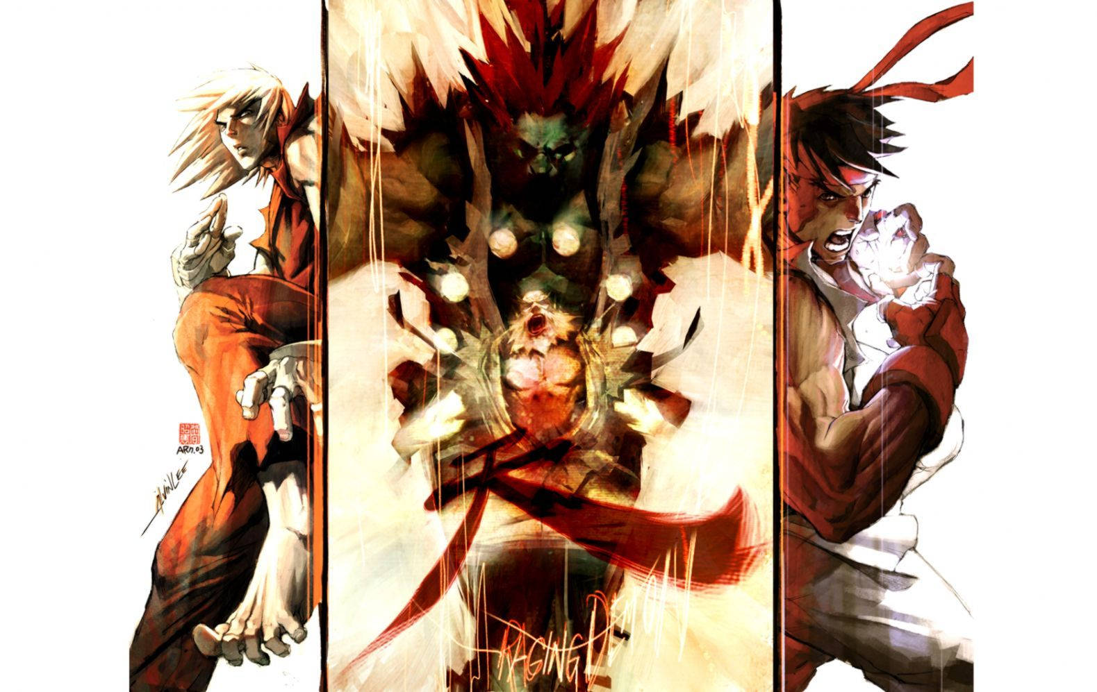1579X997 Street Fighter Wallpaper and Background