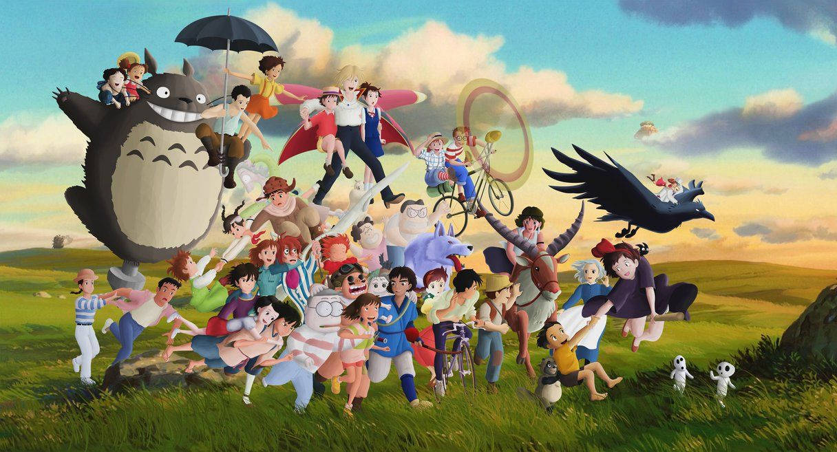 1216X657 Studio Ghibli Wallpaper and Background
