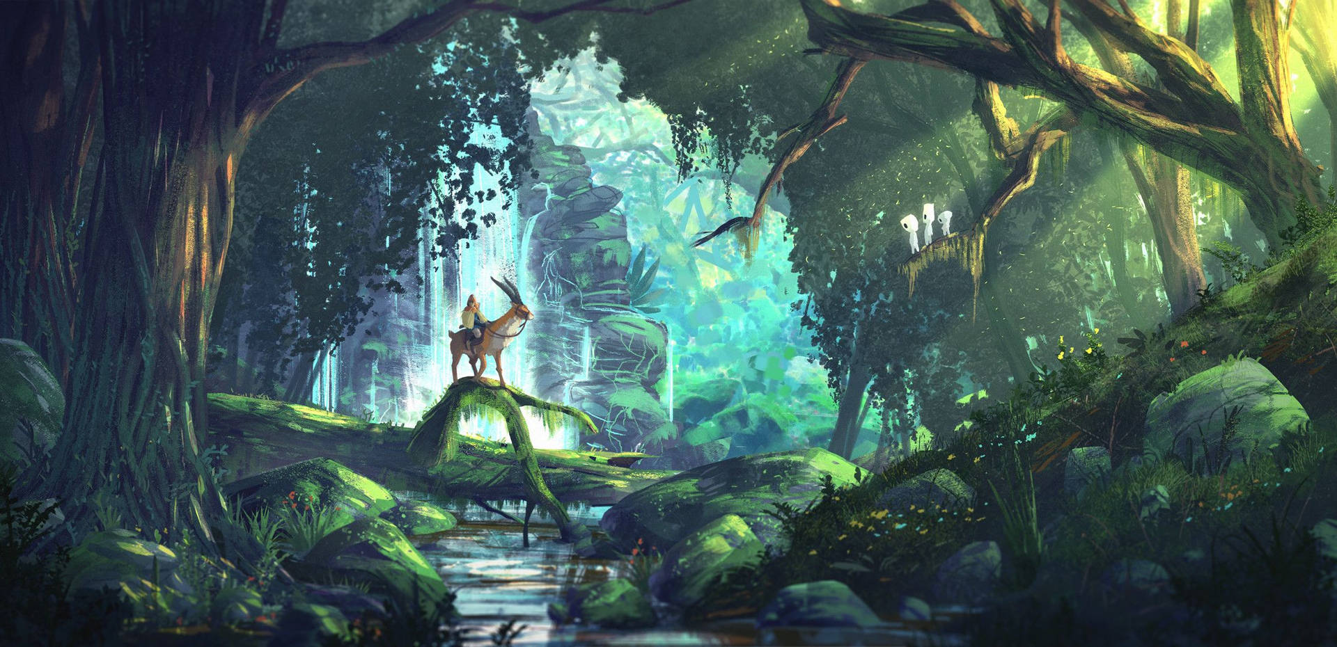 Studio Ghibli 2230X1080 Wallpaper and Background Image