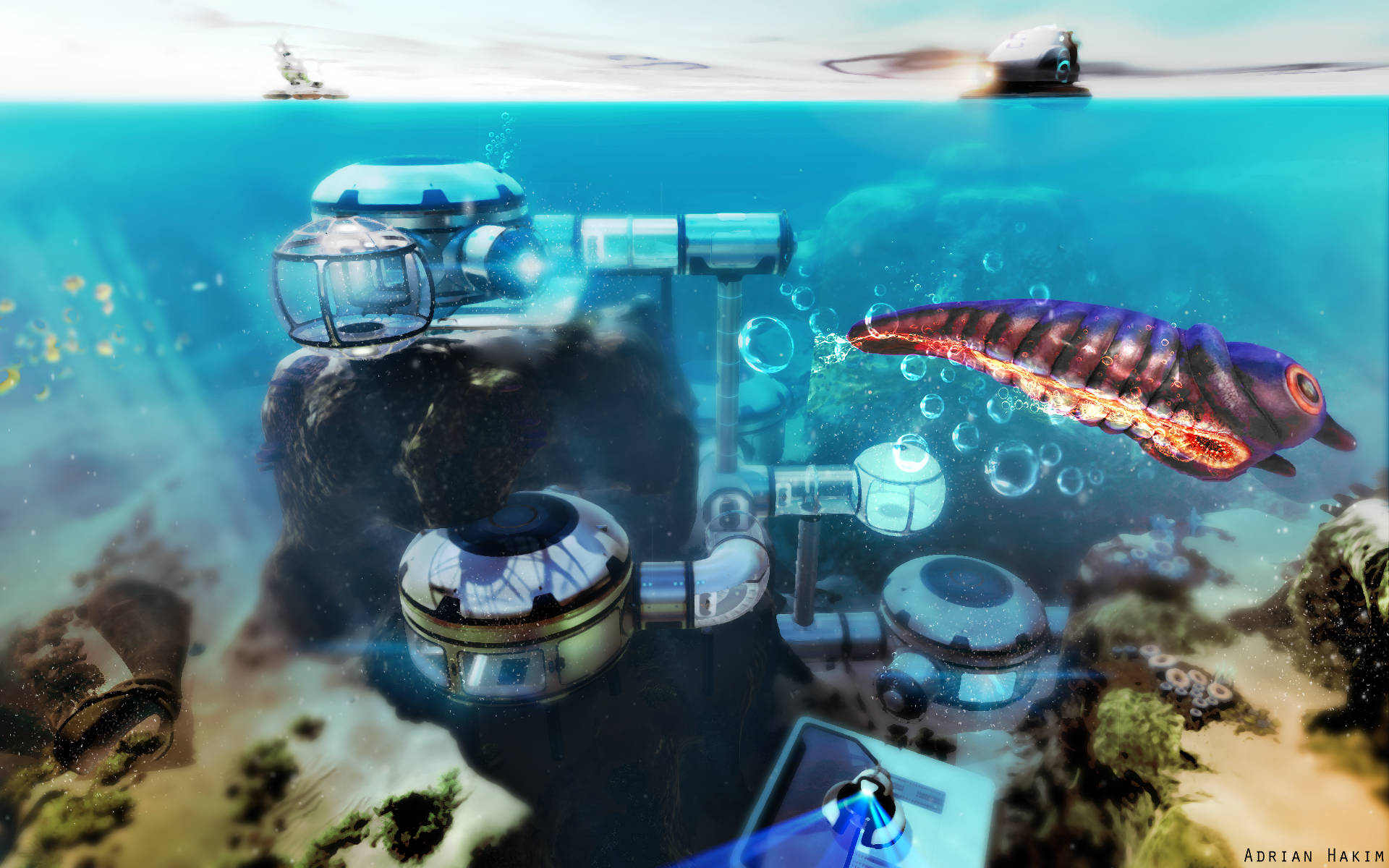 Subnautica 1920X1200 Wallpaper and Background Image
