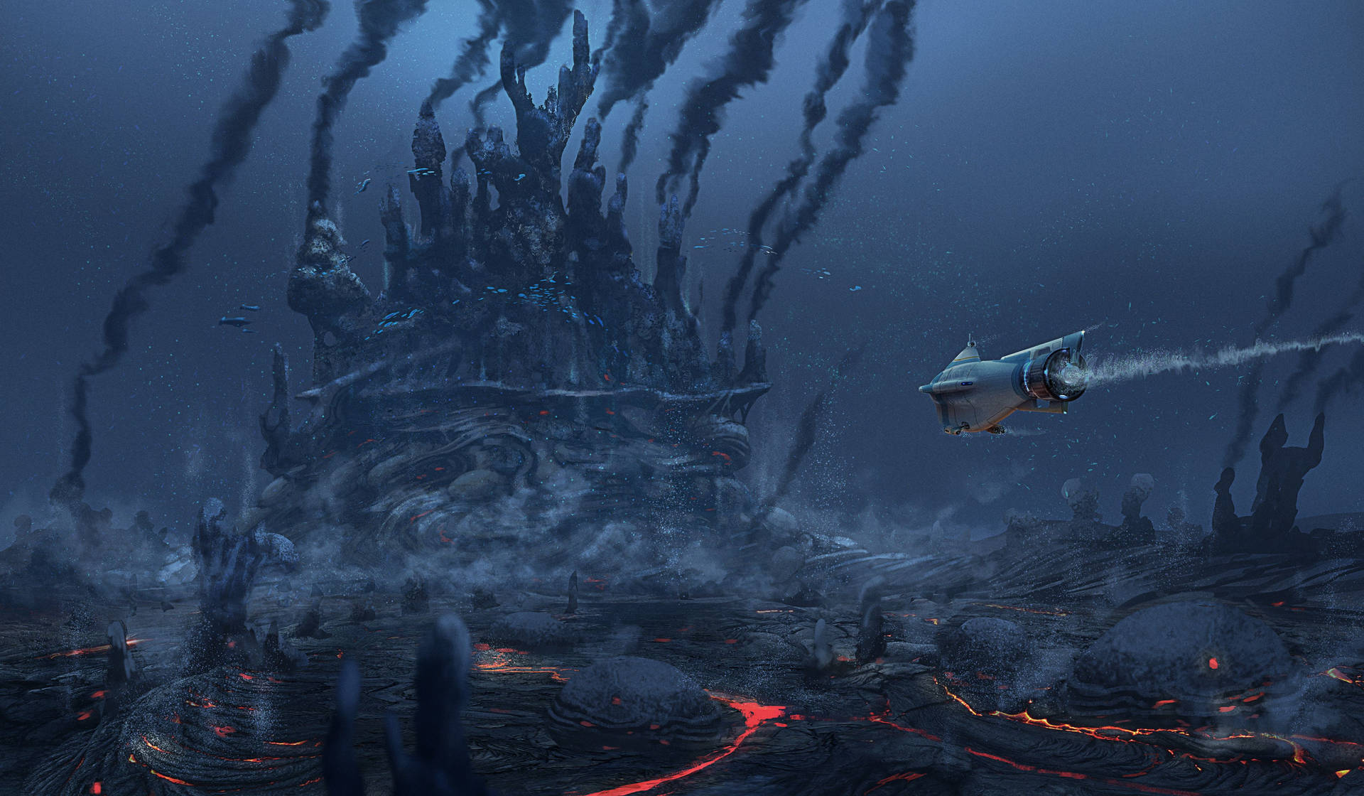 Subnautica 4200X2450 Wallpaper and Background Image