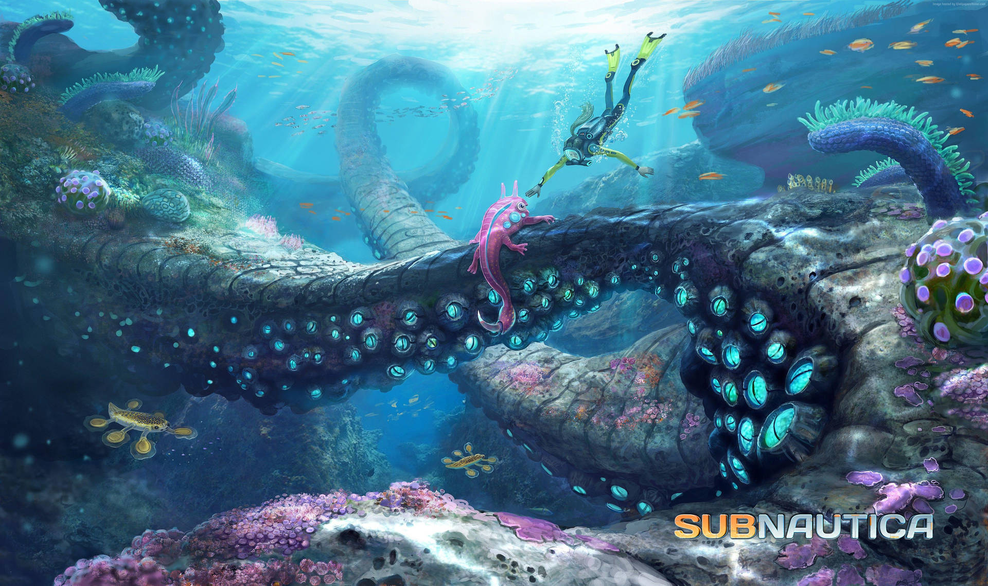 Subnautica 4300X2550 Wallpaper and Background Image