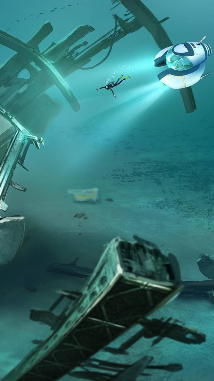 Subnautica 720X1280 Wallpaper and Background Image