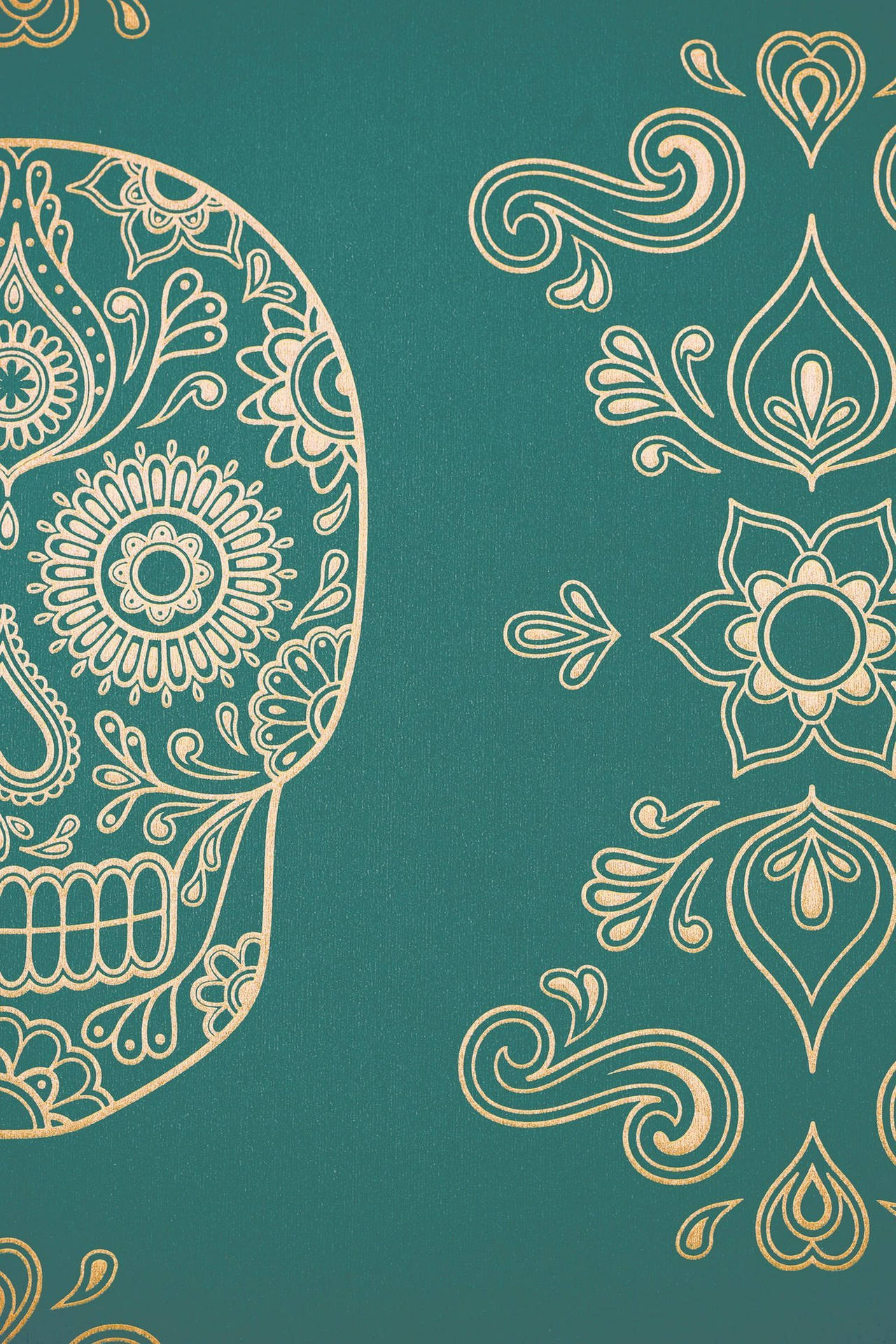 Sugar Skull 1500X2250 Wallpaper and Background Image