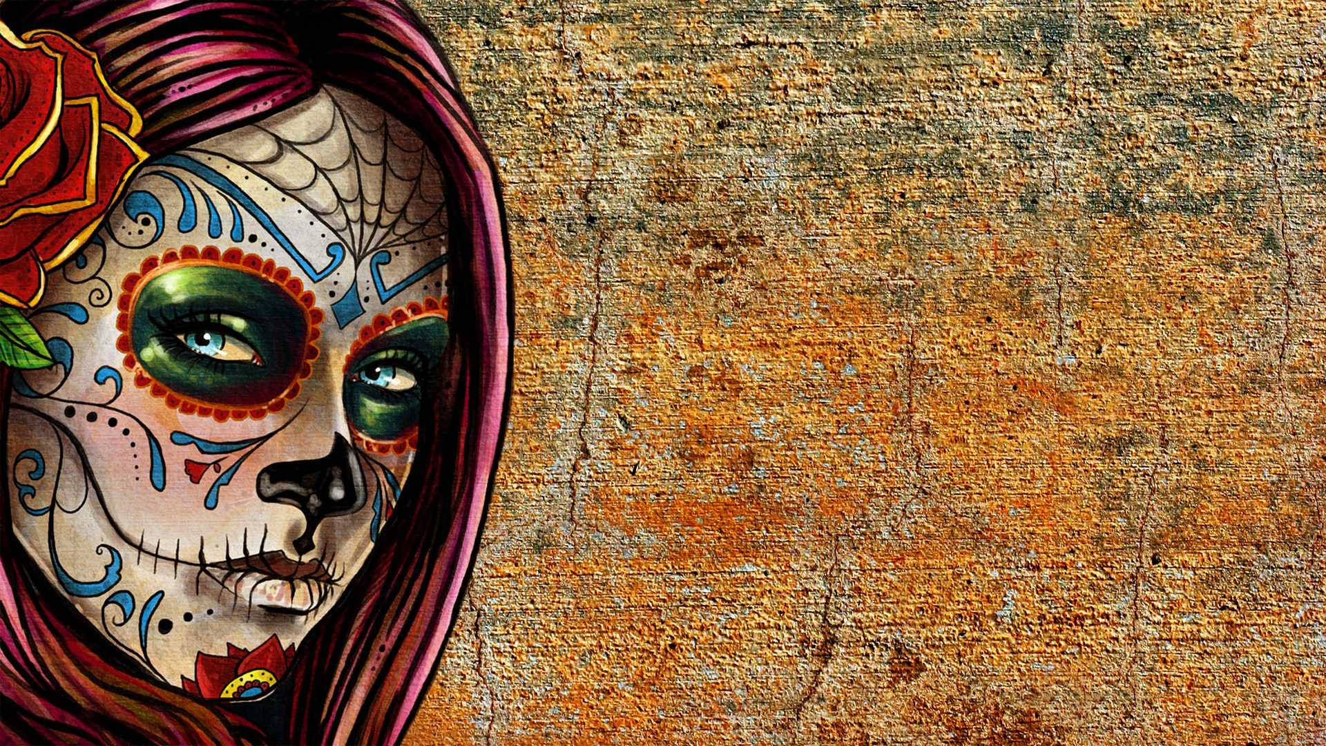 Sugar Skull 1920X1080 Wallpaper and Background Image
