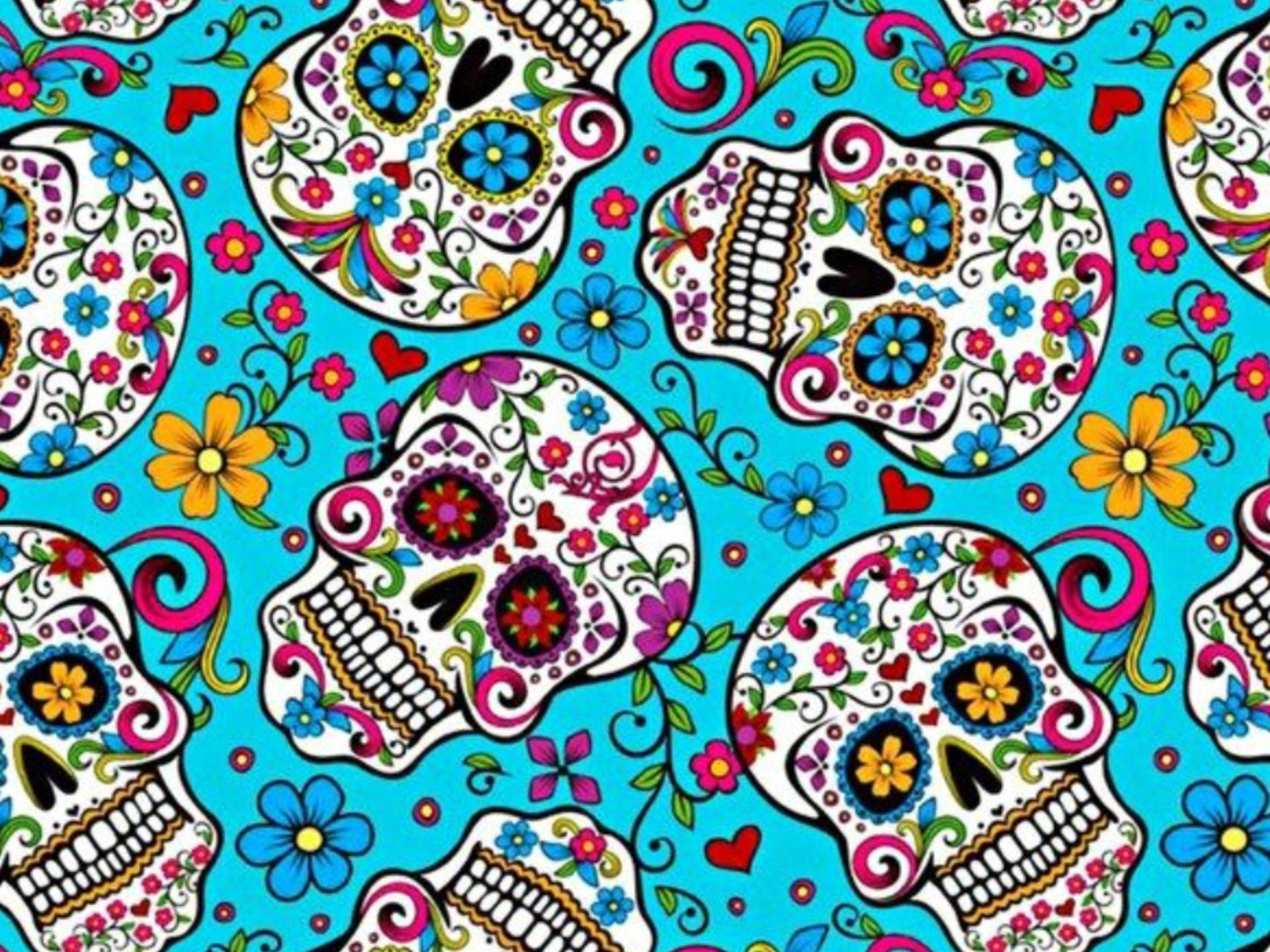 Sugar Skull 2048X1536 Wallpaper and Background Image