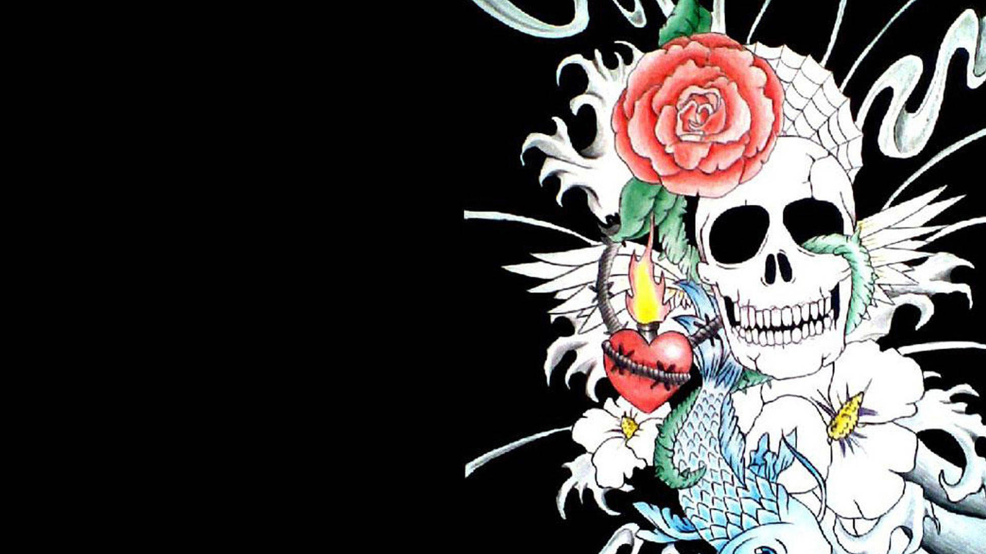 Sugar Skull 2560X1440 Wallpaper and Background Image