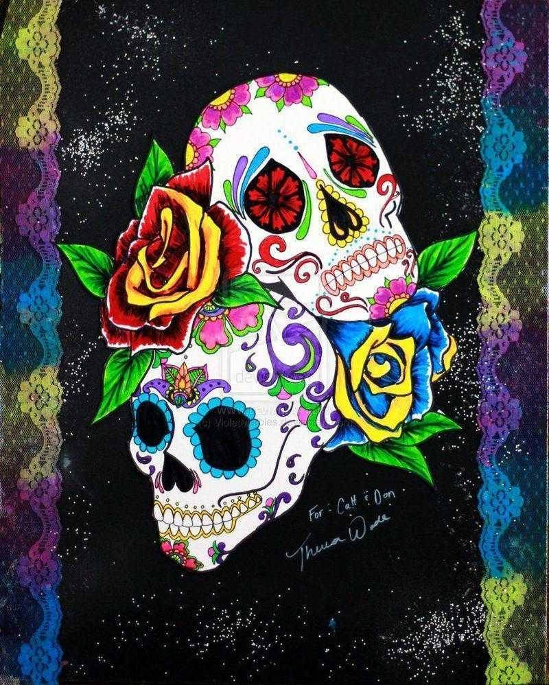 Sugar Skull 800X998 Wallpaper and Background Image