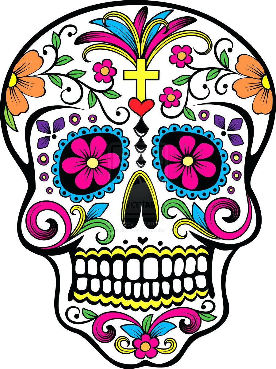 Sugar Skull 900X1202 Wallpaper and Background Image