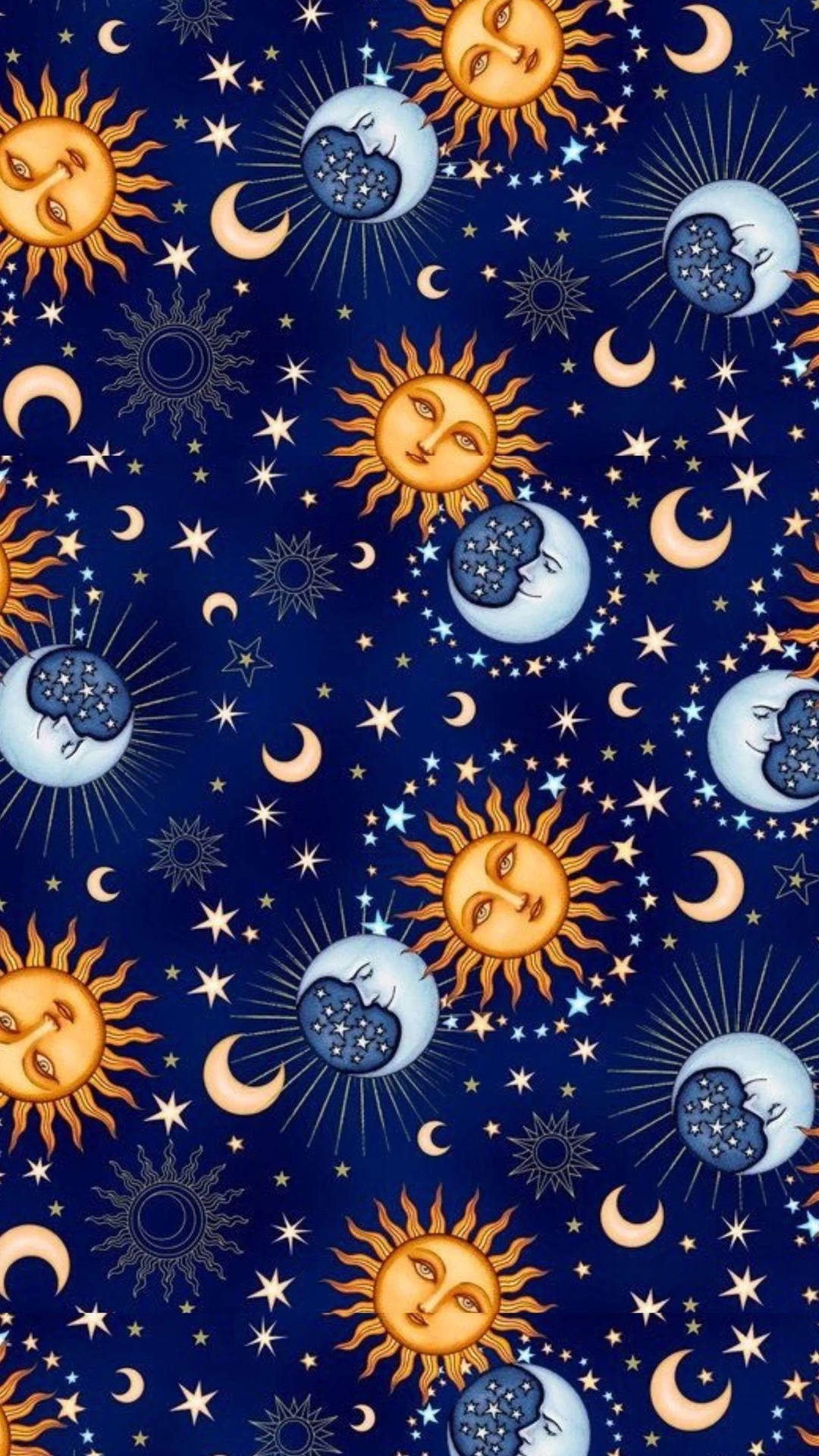 1200X2133 Sun And Moon Wallpaper and Background