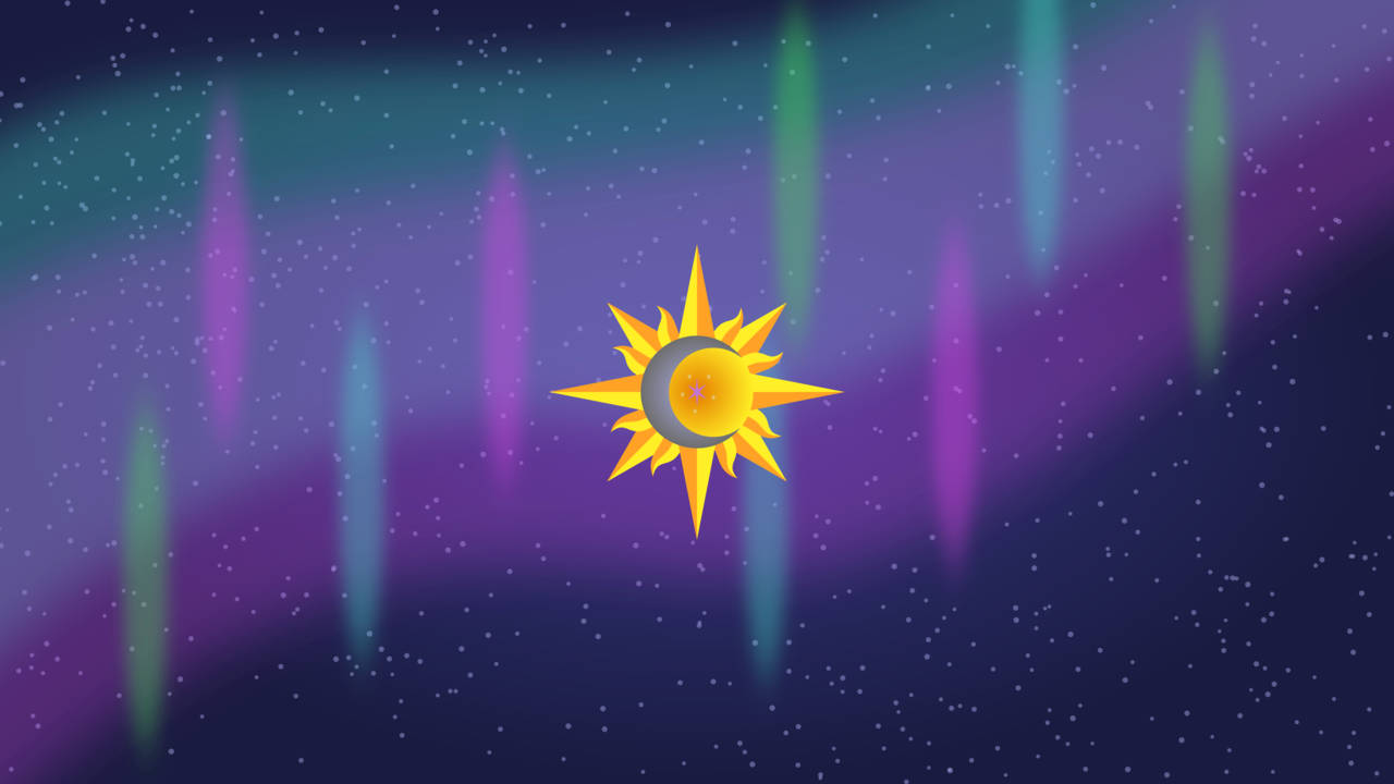 1280X720 Sun And Moon Wallpaper and Background