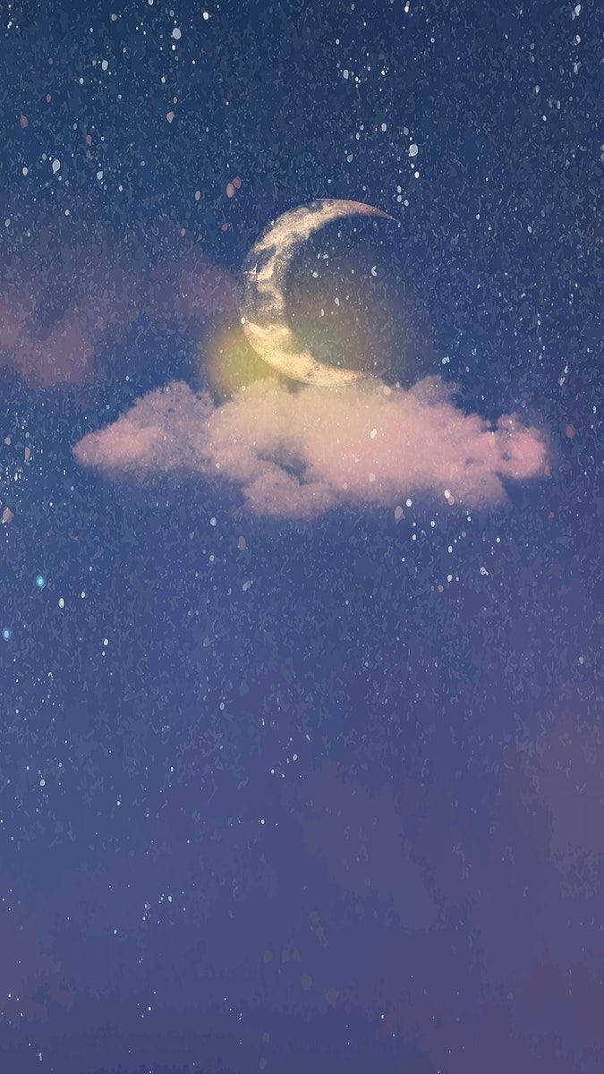 675X1200 Sun And Moon Wallpaper and Background