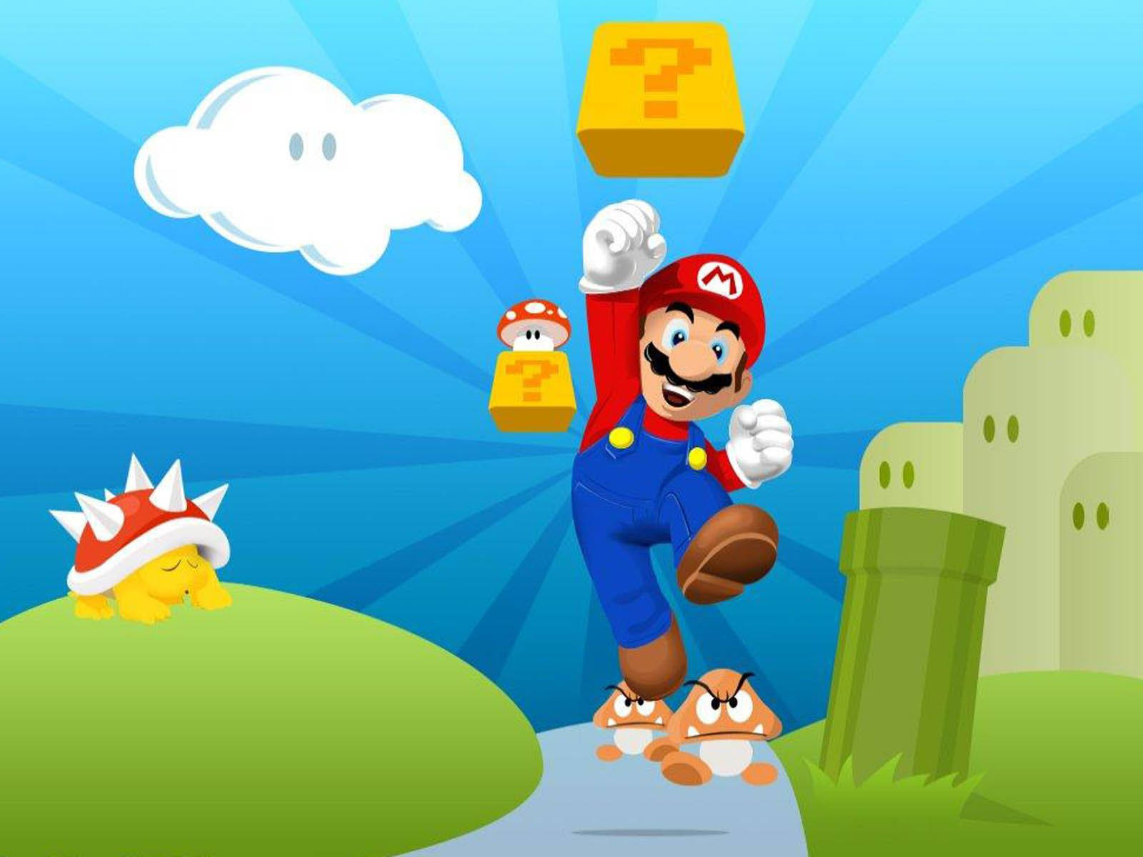 Super Mario 1600X1200 Wallpaper and Background Image