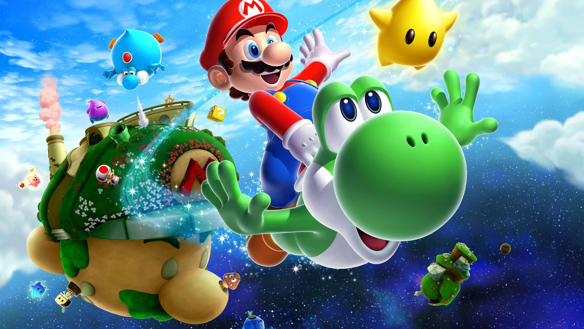 Super Mario 4904X2759 Wallpaper and Background Image