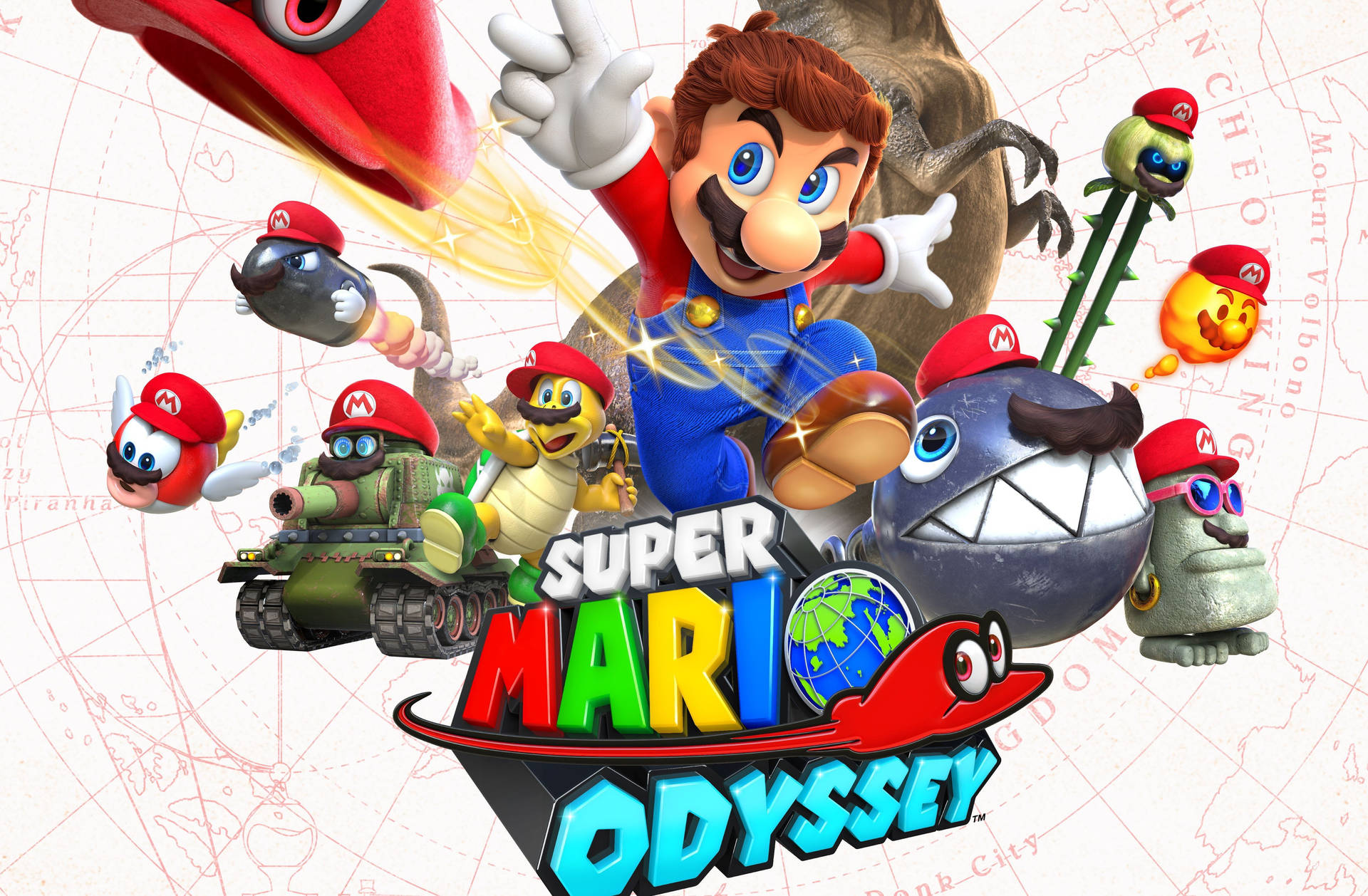 Super Mario 5453X3574 Wallpaper and Background Image