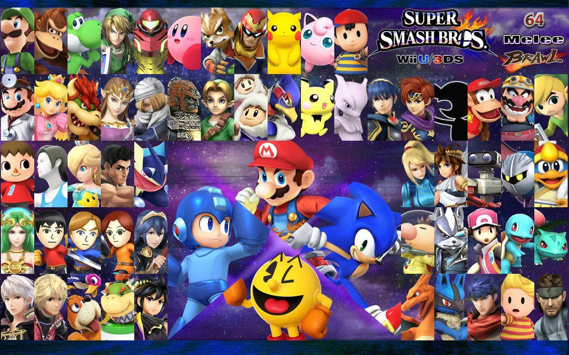1131X707 Super Smash Bros Wallpaper and Background